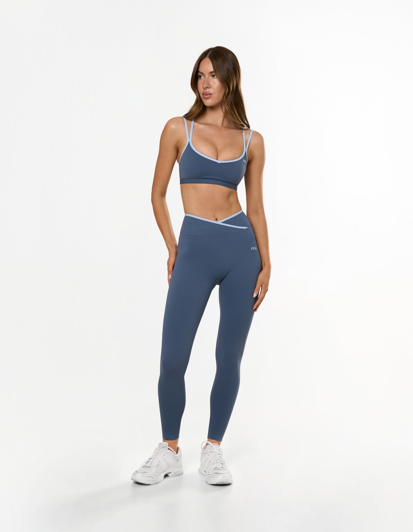 Double Strap Crop Airlyte - Sky