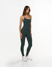 Active Rib Strappy Singlet - Alpine