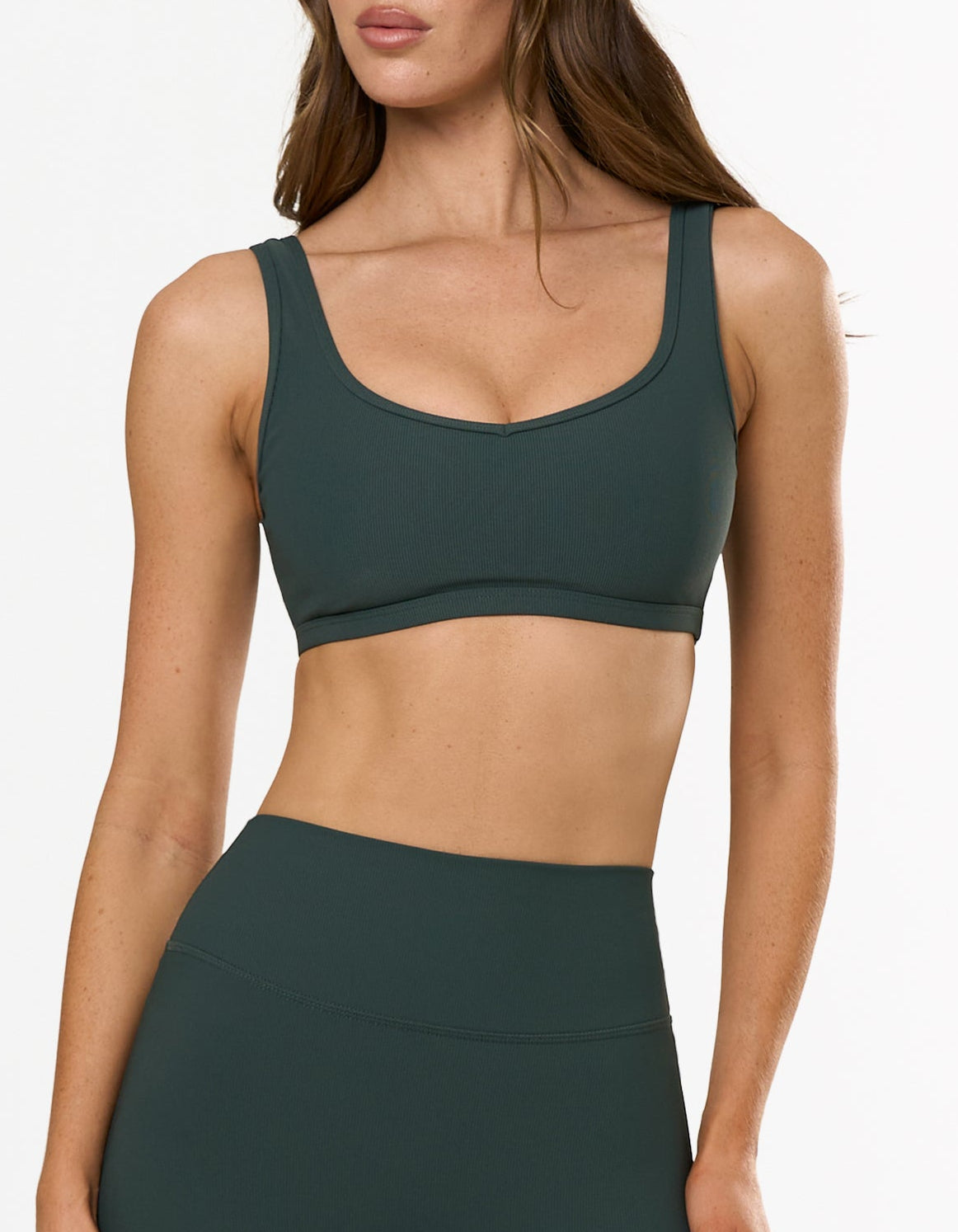 Active Rib Crop - Alpine