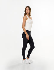 Active Rib Racer Singlet - White