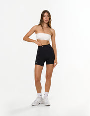 Bandeau Crop Airlyte - White