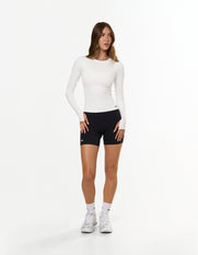 Long Sleeve Airlyte - White