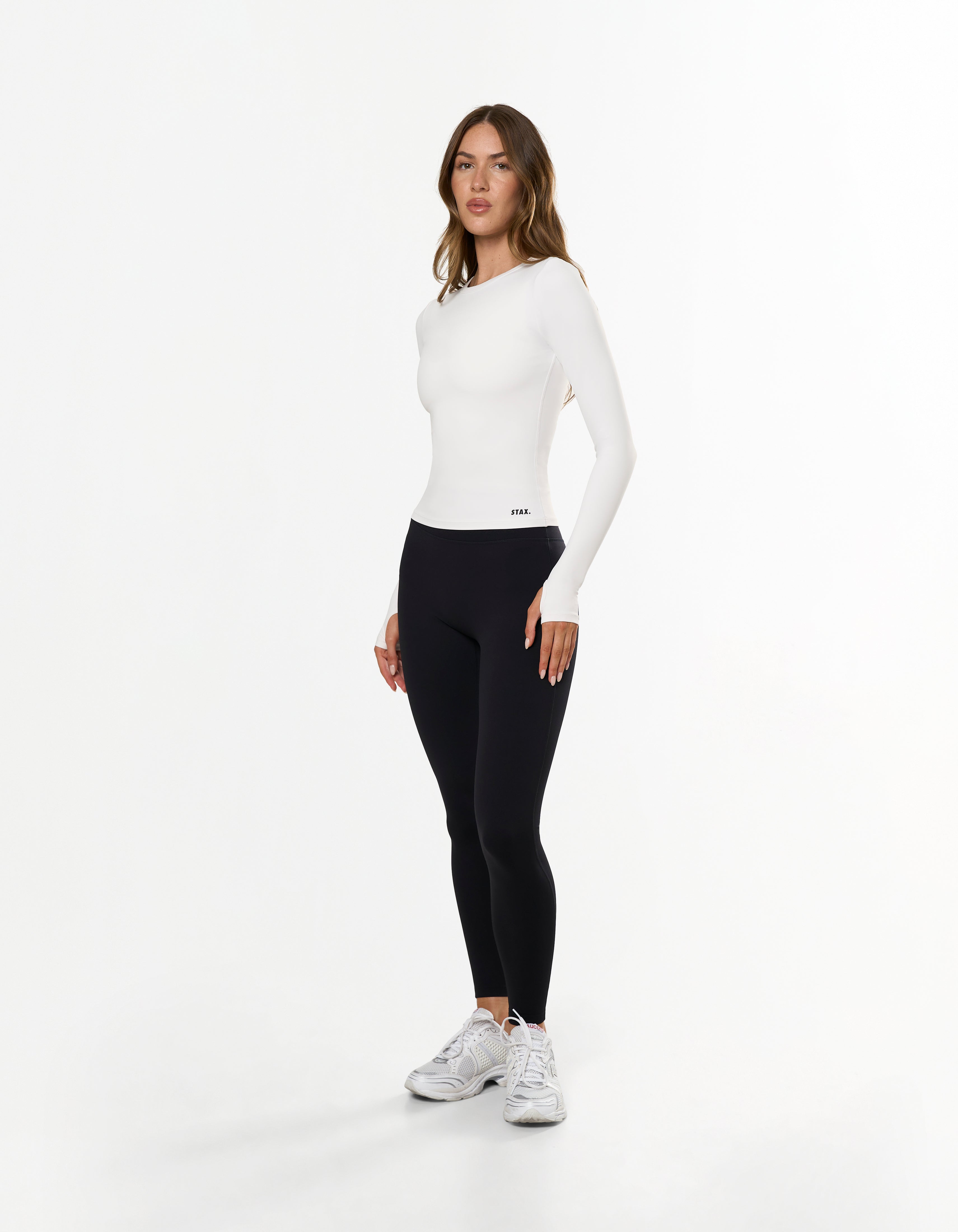 Long Sleeve Airlyte - White