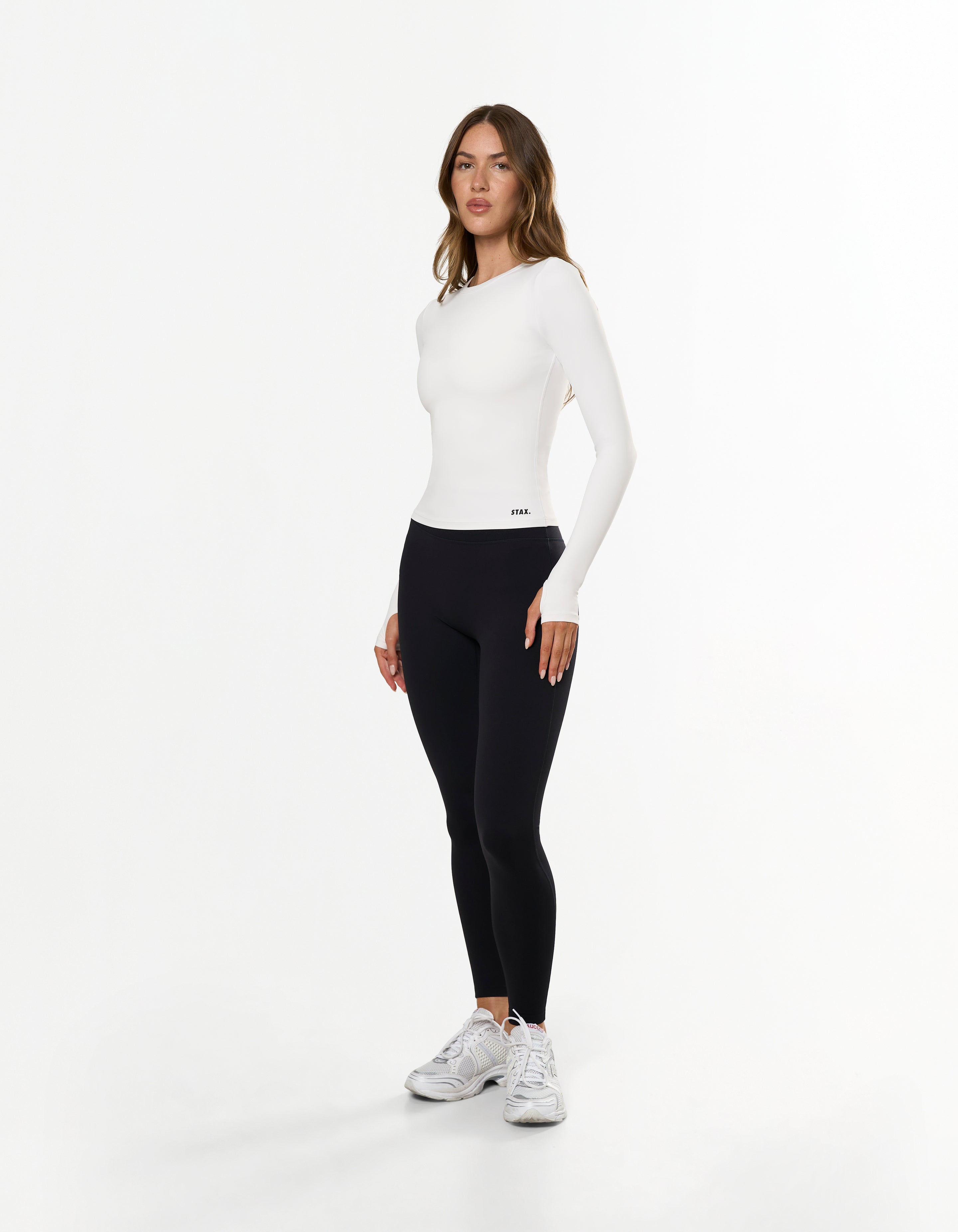 Long Sleeve Airlyte - White