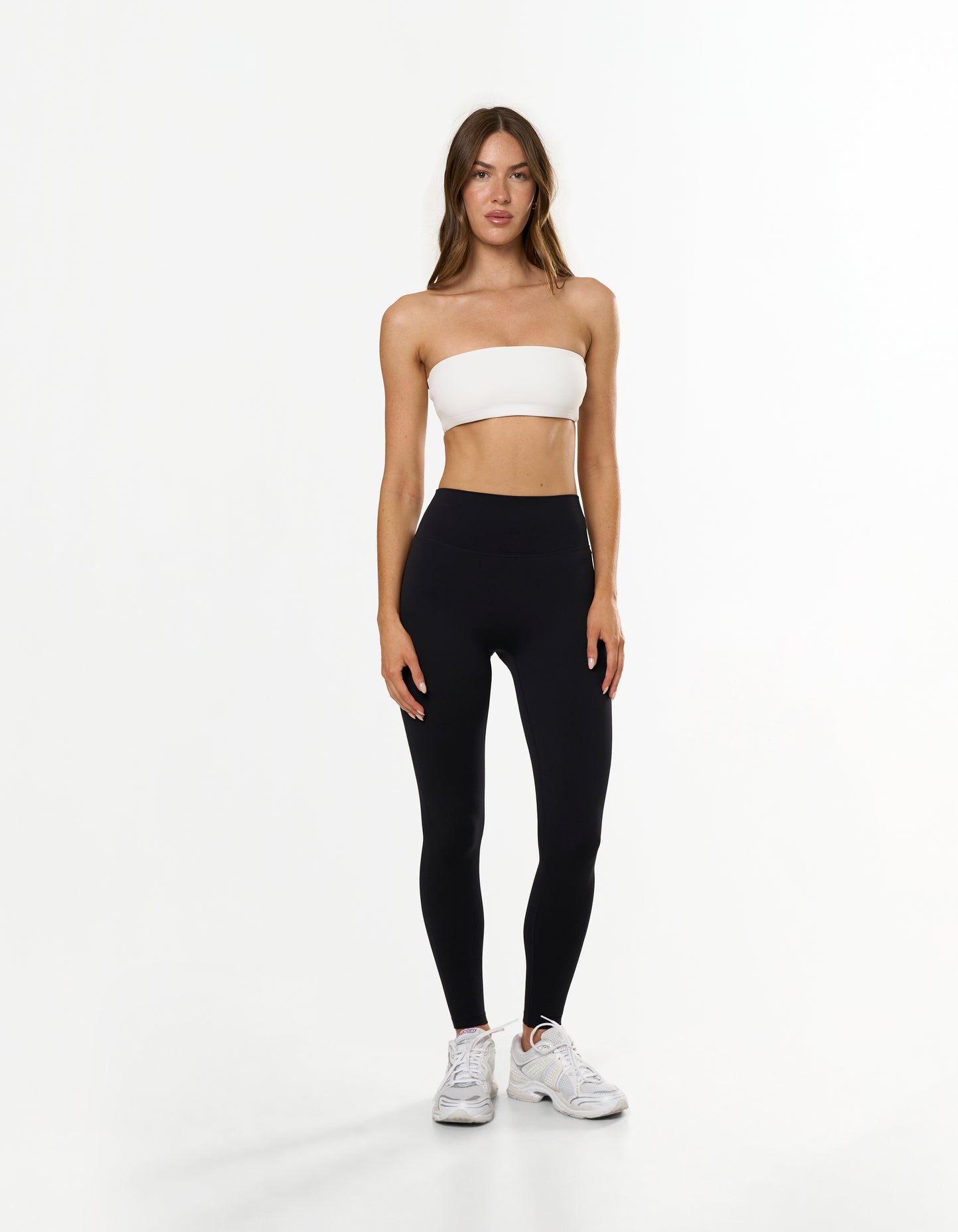 Bandeau Crop Airlyte - White
