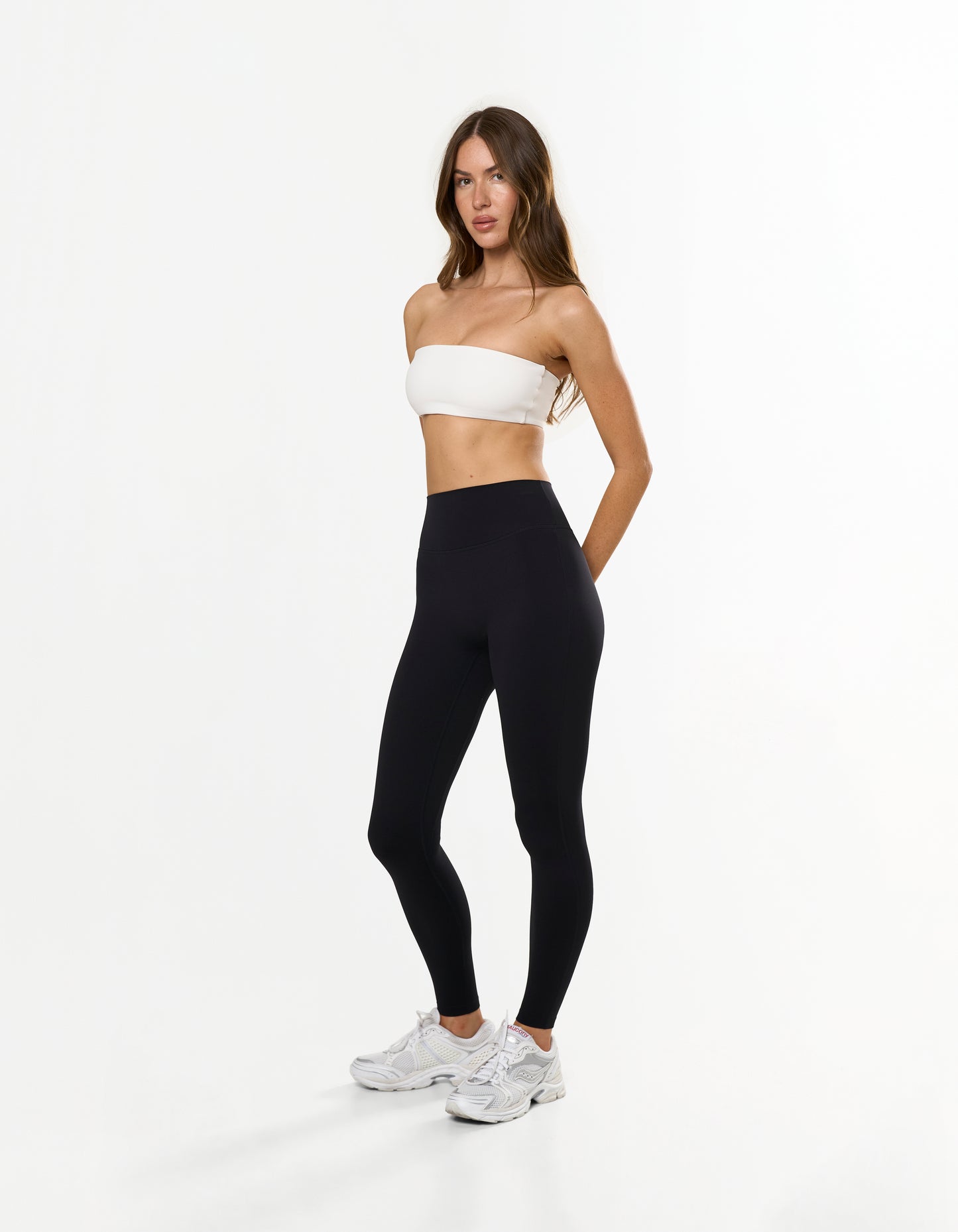 Bandeau Crop Airlyte - White