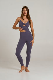 Full Length Tights Airlyte - Blueberry