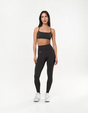 Pocket Full Length Tights Astryx - Truffle