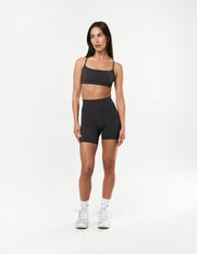 Pocket Midi Bike Shorts Astryx - Truffle