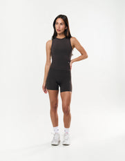 Pocket Midi Bike Shorts Astryx - Truffle