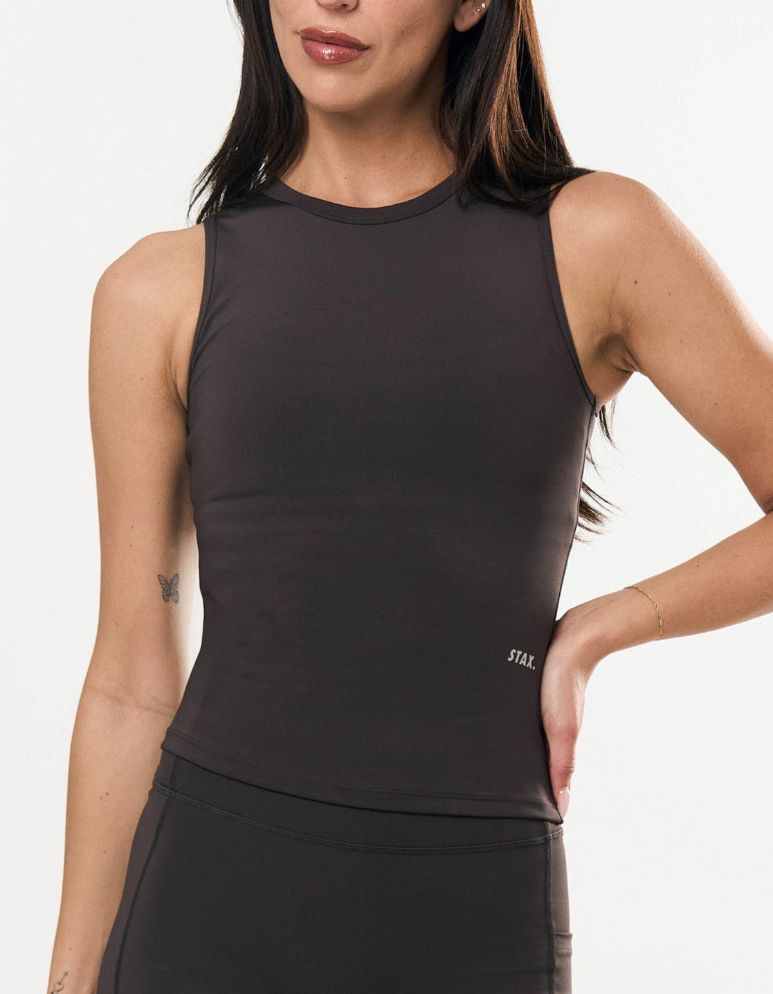 Muscle Tank Astryx - Truffle