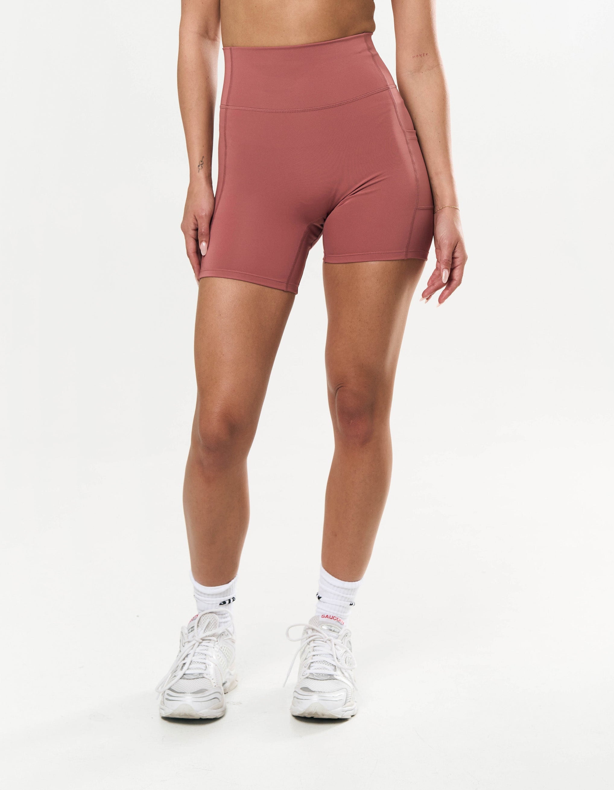Pocket Midi Bike Shorts Astryx - Rust
