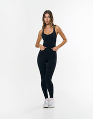 Ruched Tank Airlyte - Black