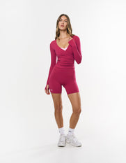 Wrap Longsleeve Airlyte - Blossom