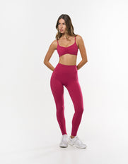 Ruched Crop Airlyte - Blossom