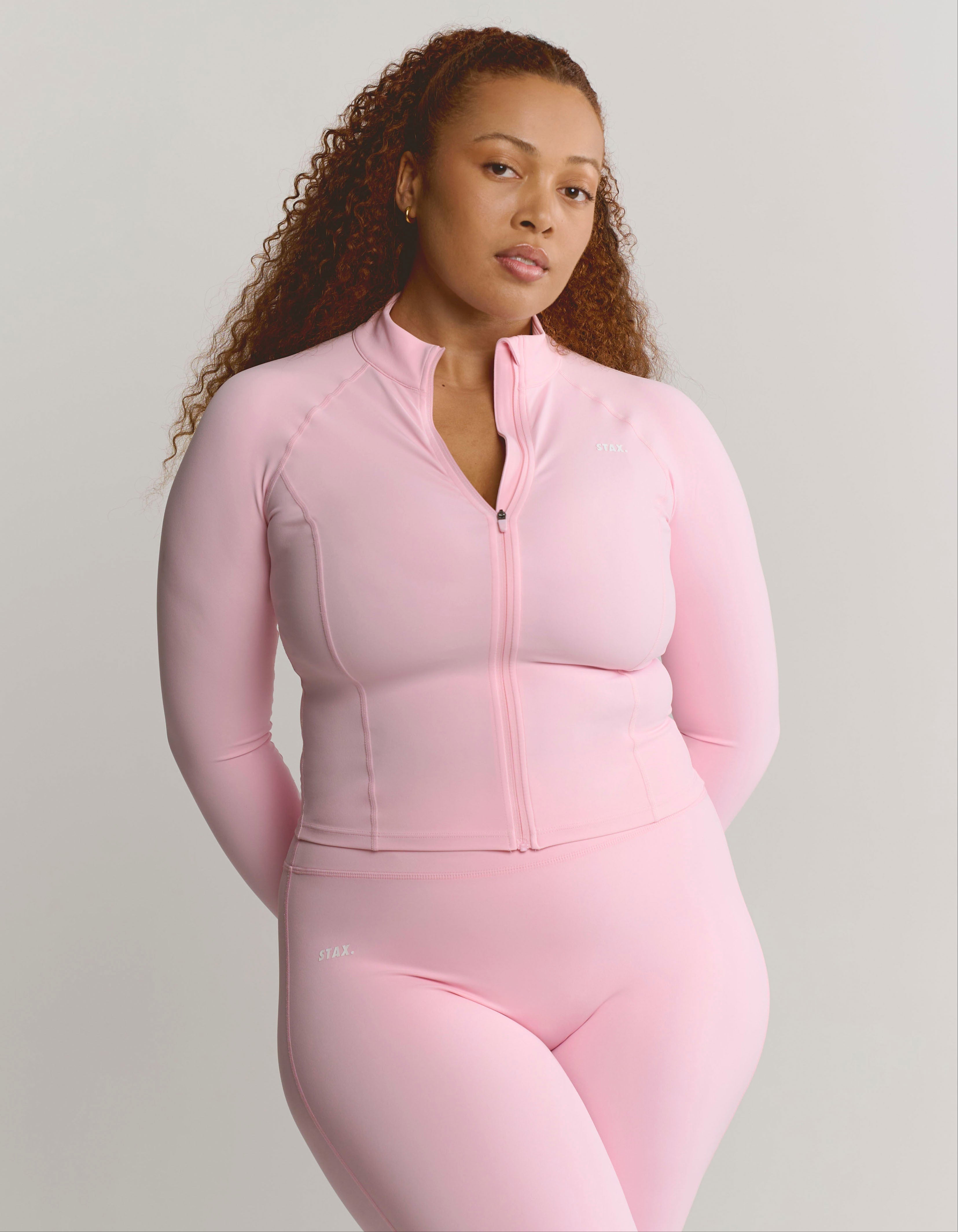 Active Zip Jacket Airlyte - Blush