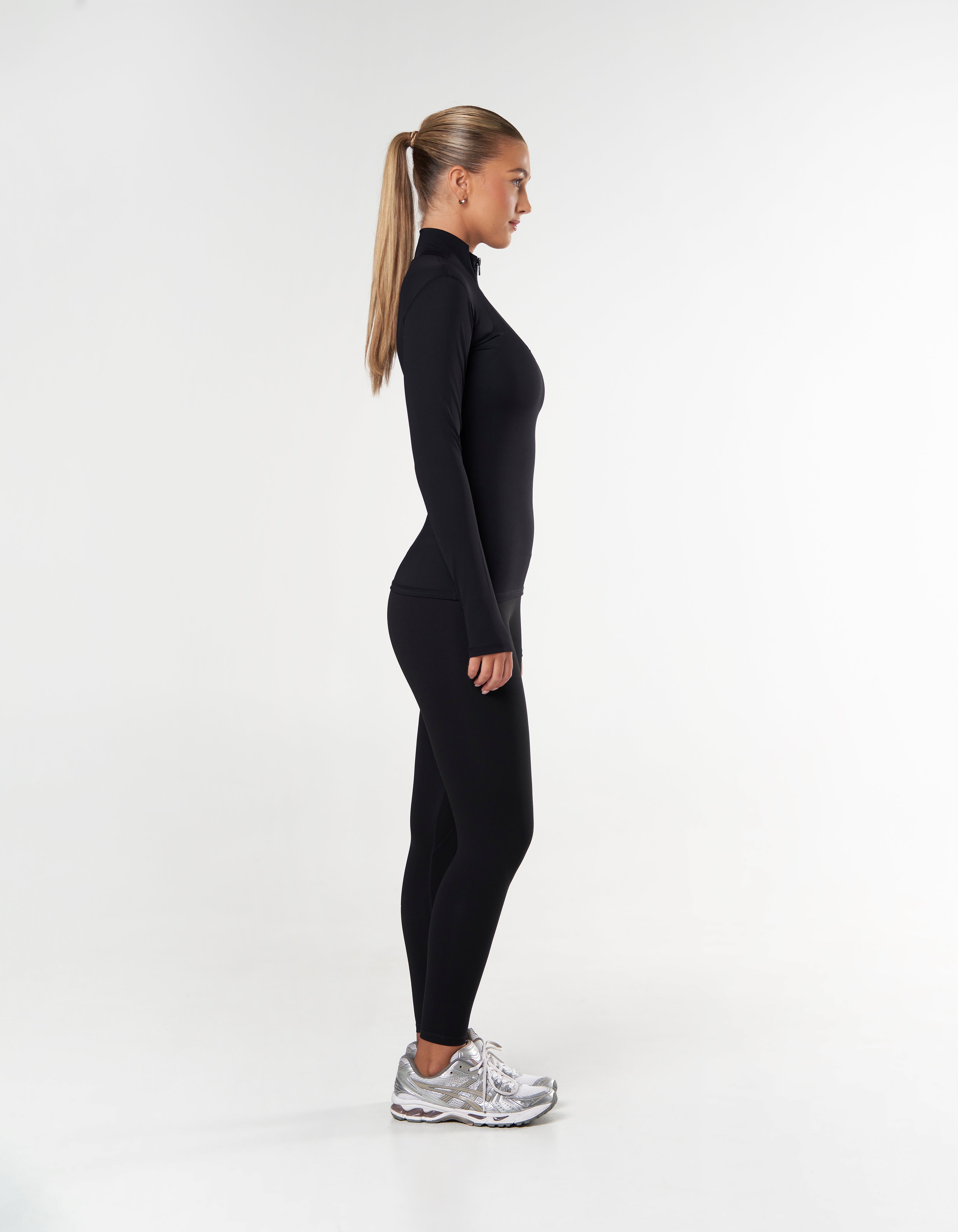 Long Sleeve Body Top NANDEX Black STAX