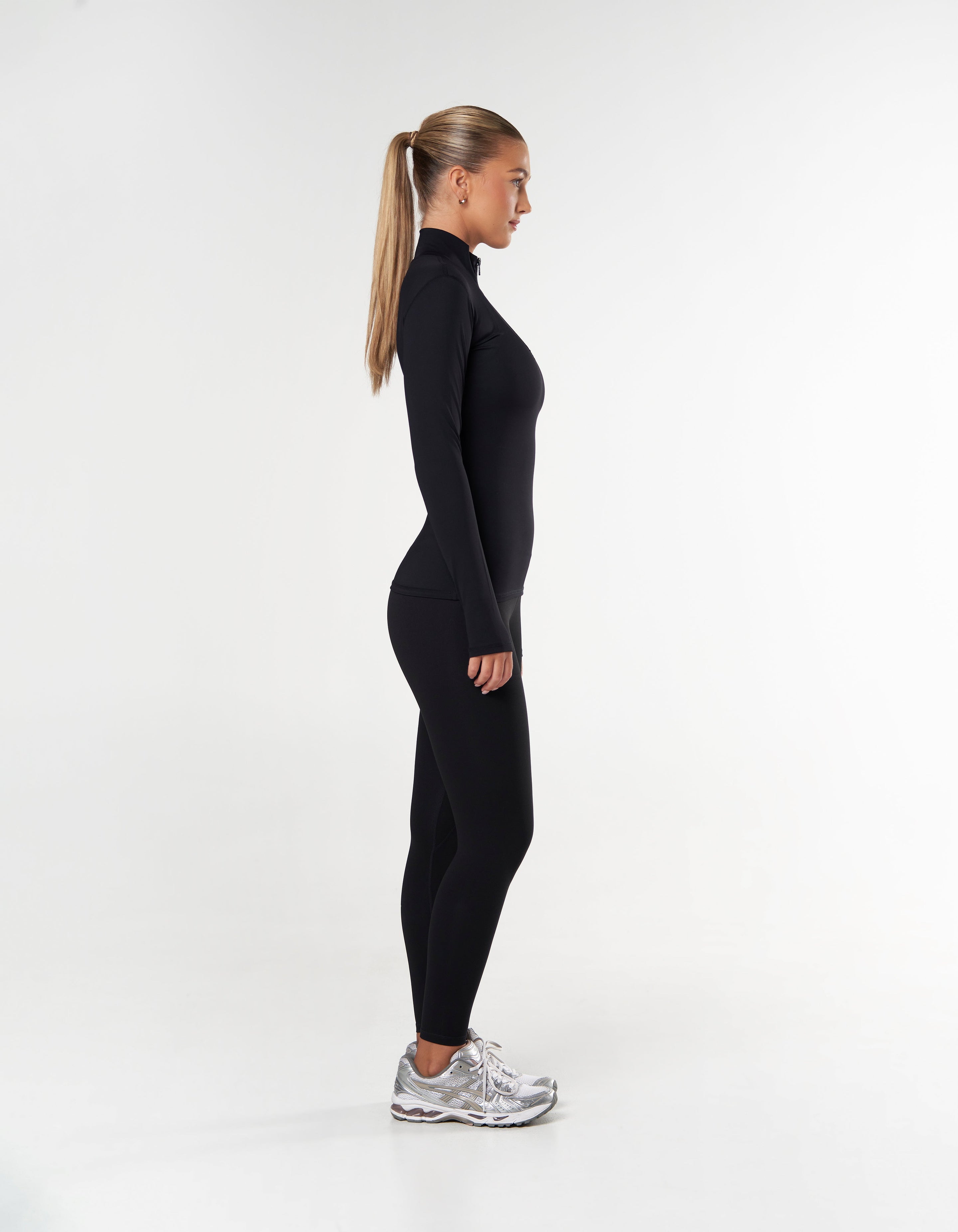 Long Sleeve Body Top NANDEX™ - Black