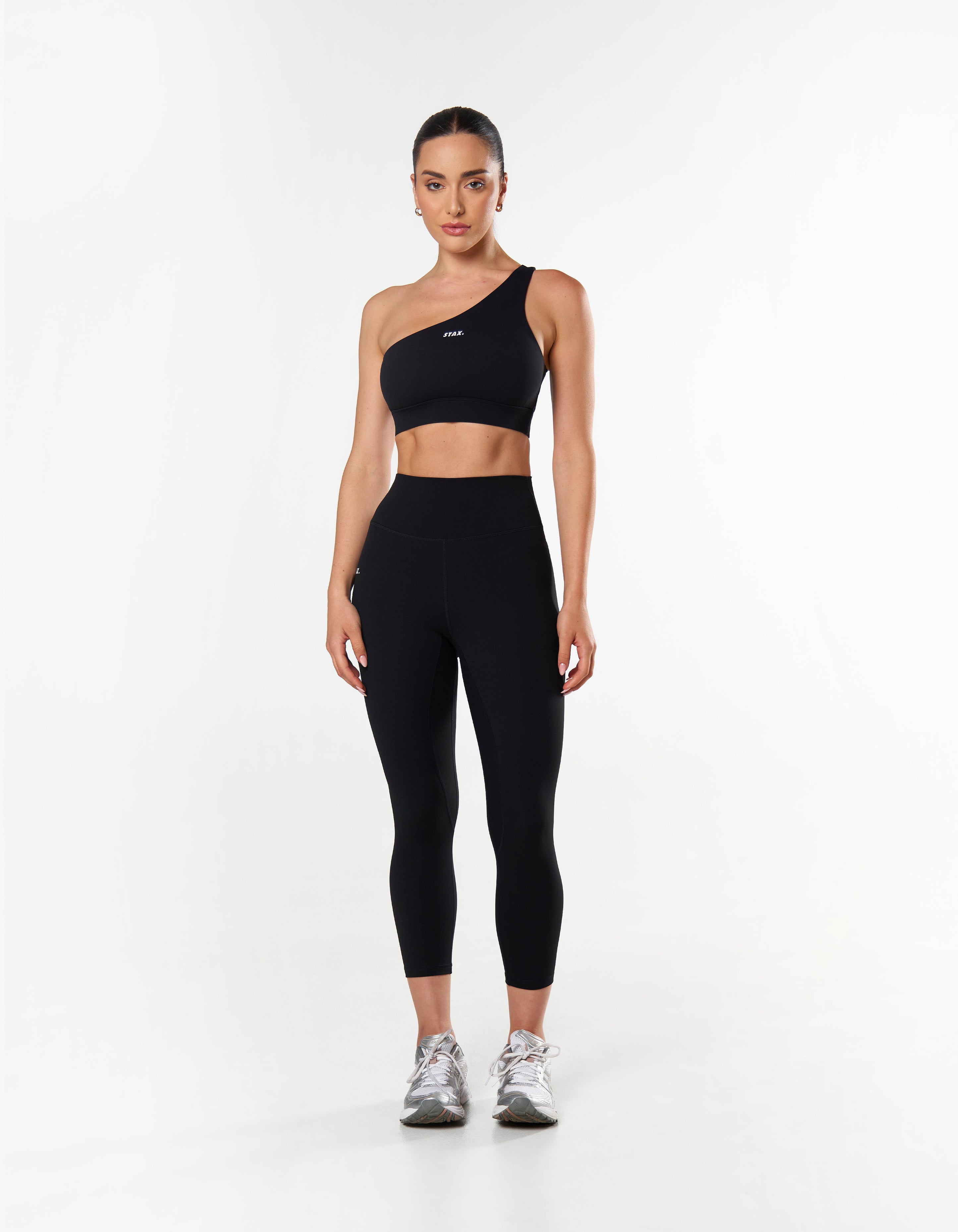 C2C Stock Flex Tights 7/8 Length Black