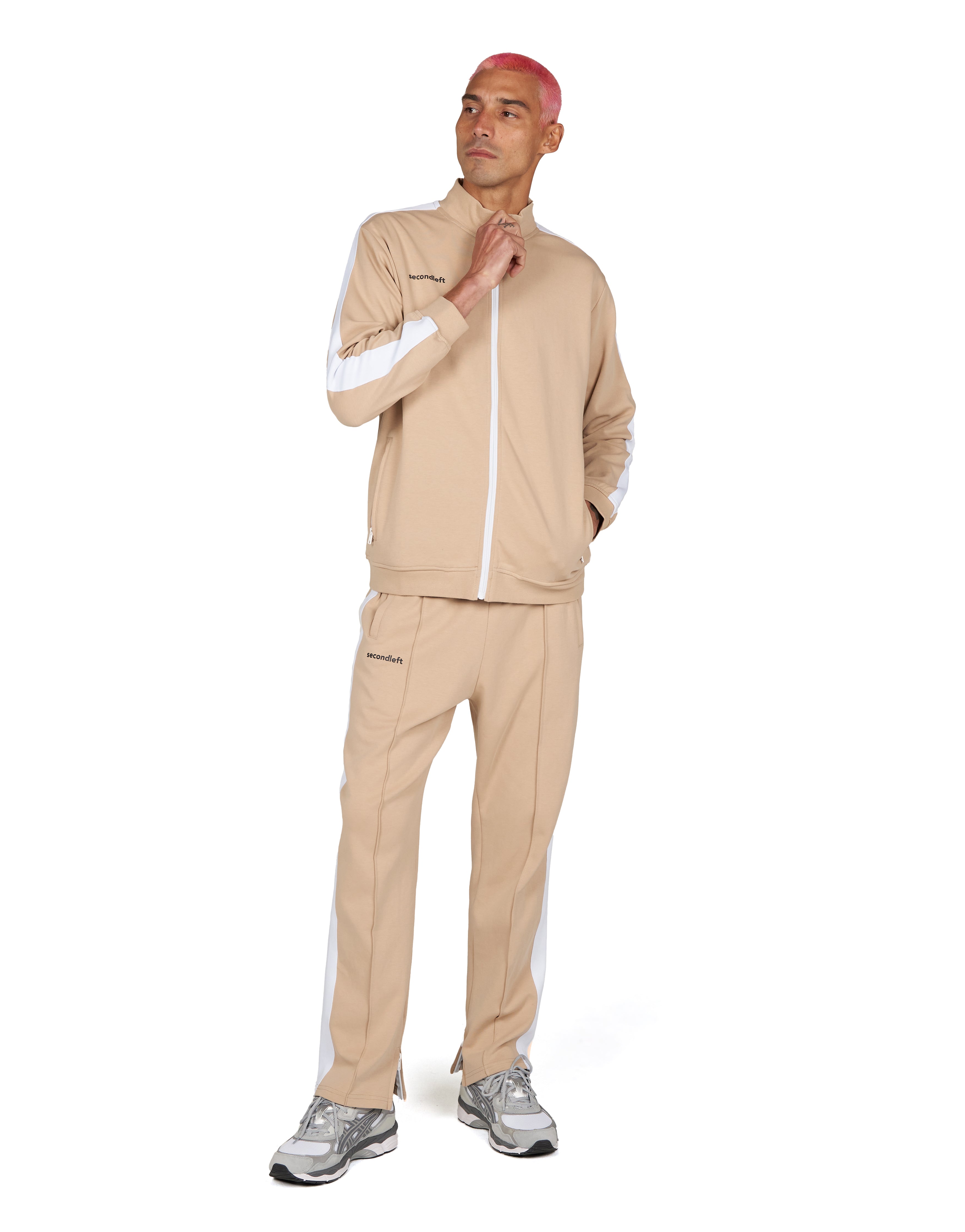 Beige 2025 tracksuit pants