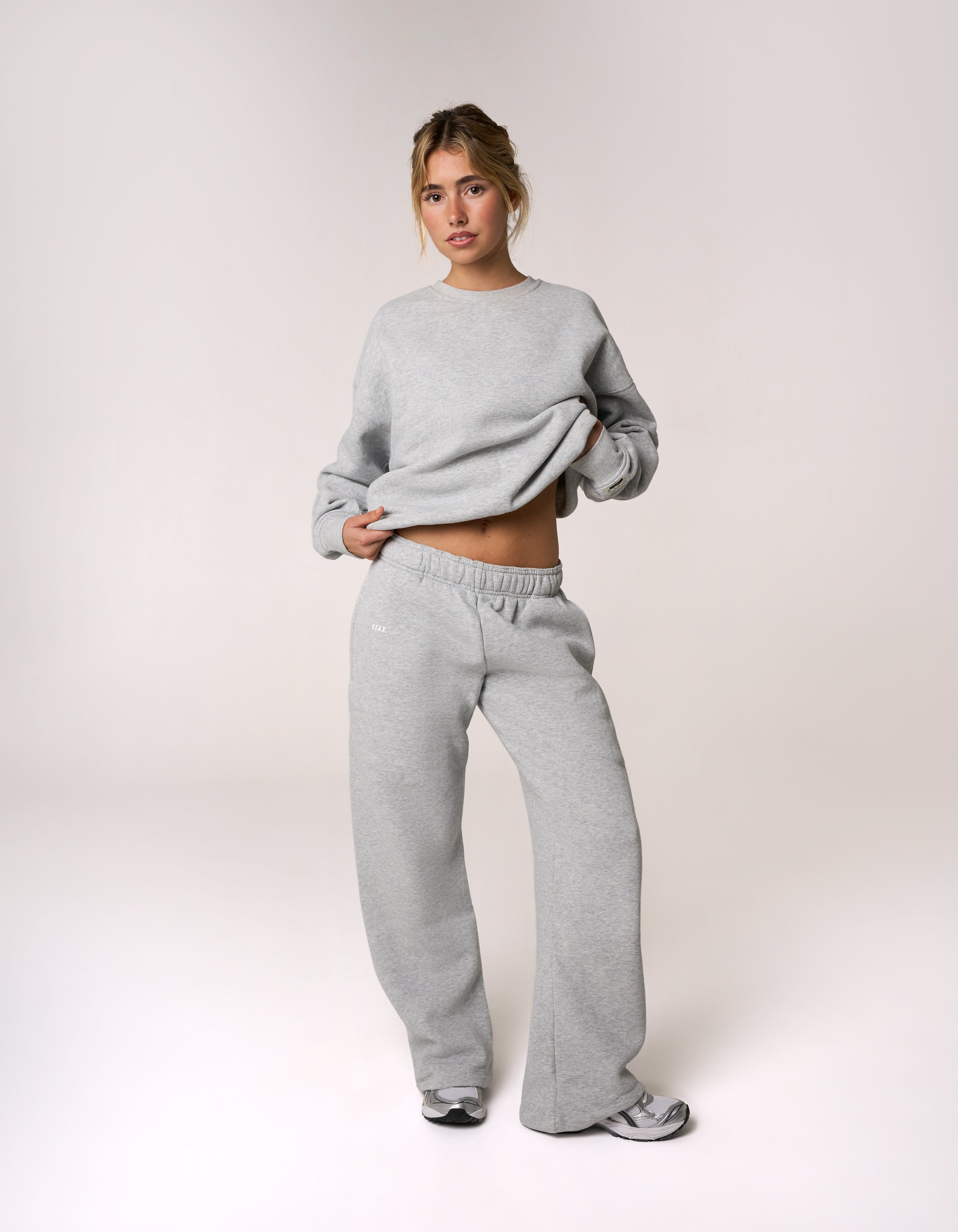 Classic Crew Solfleece® - Grey Marle