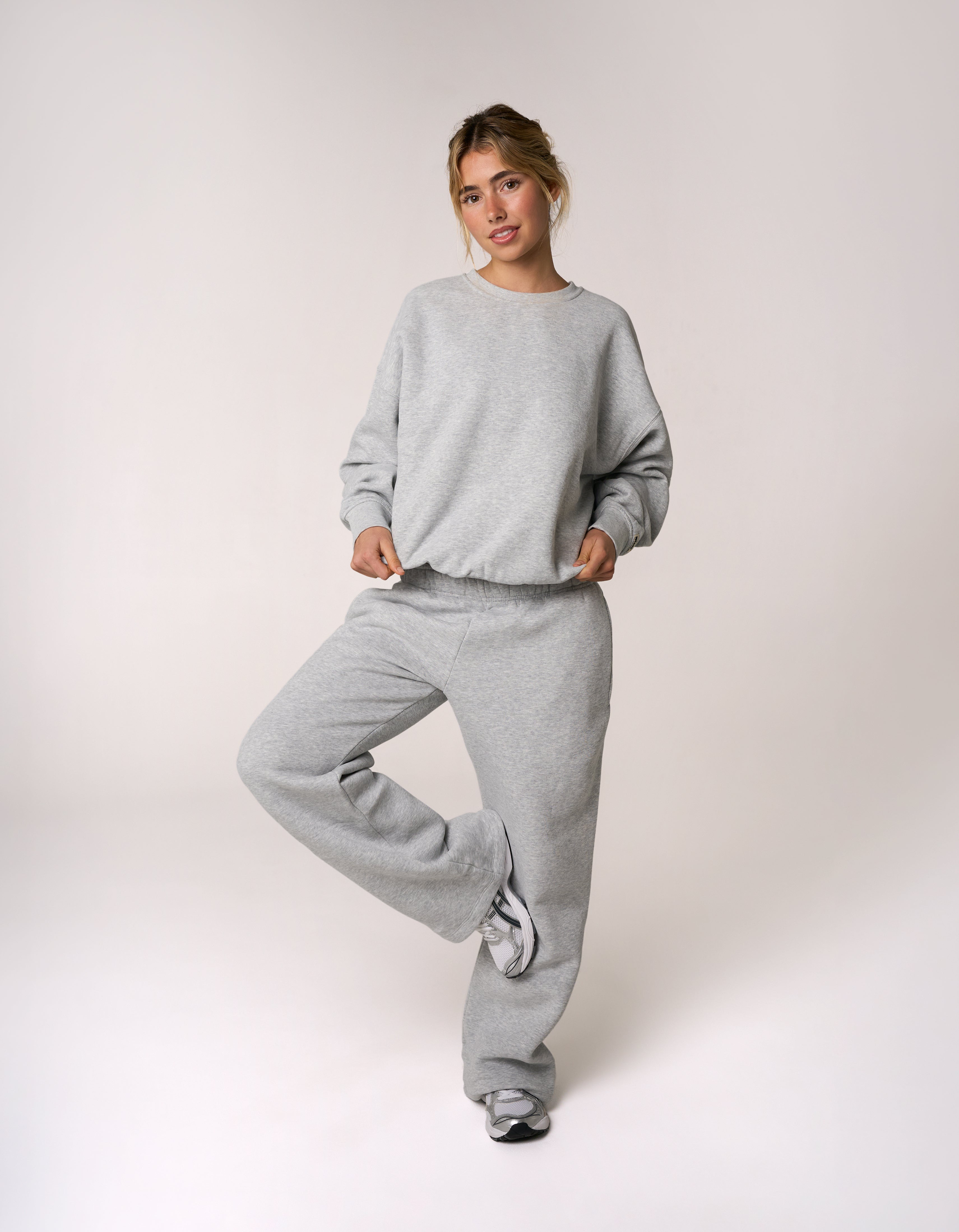 Classic Crew Solfleece® - Grey Marle