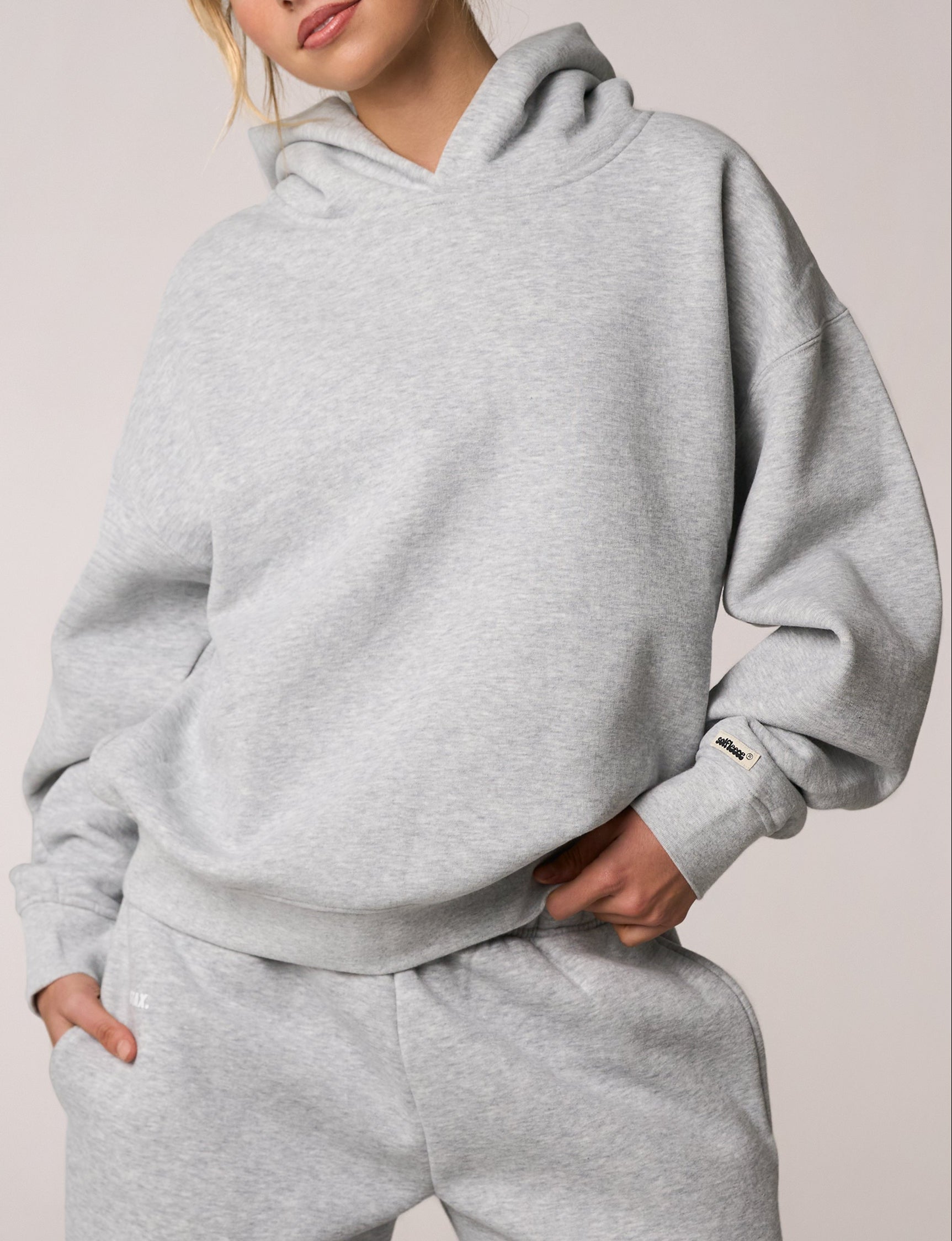 Classic Hoodie Solfleece® - Grey Marle