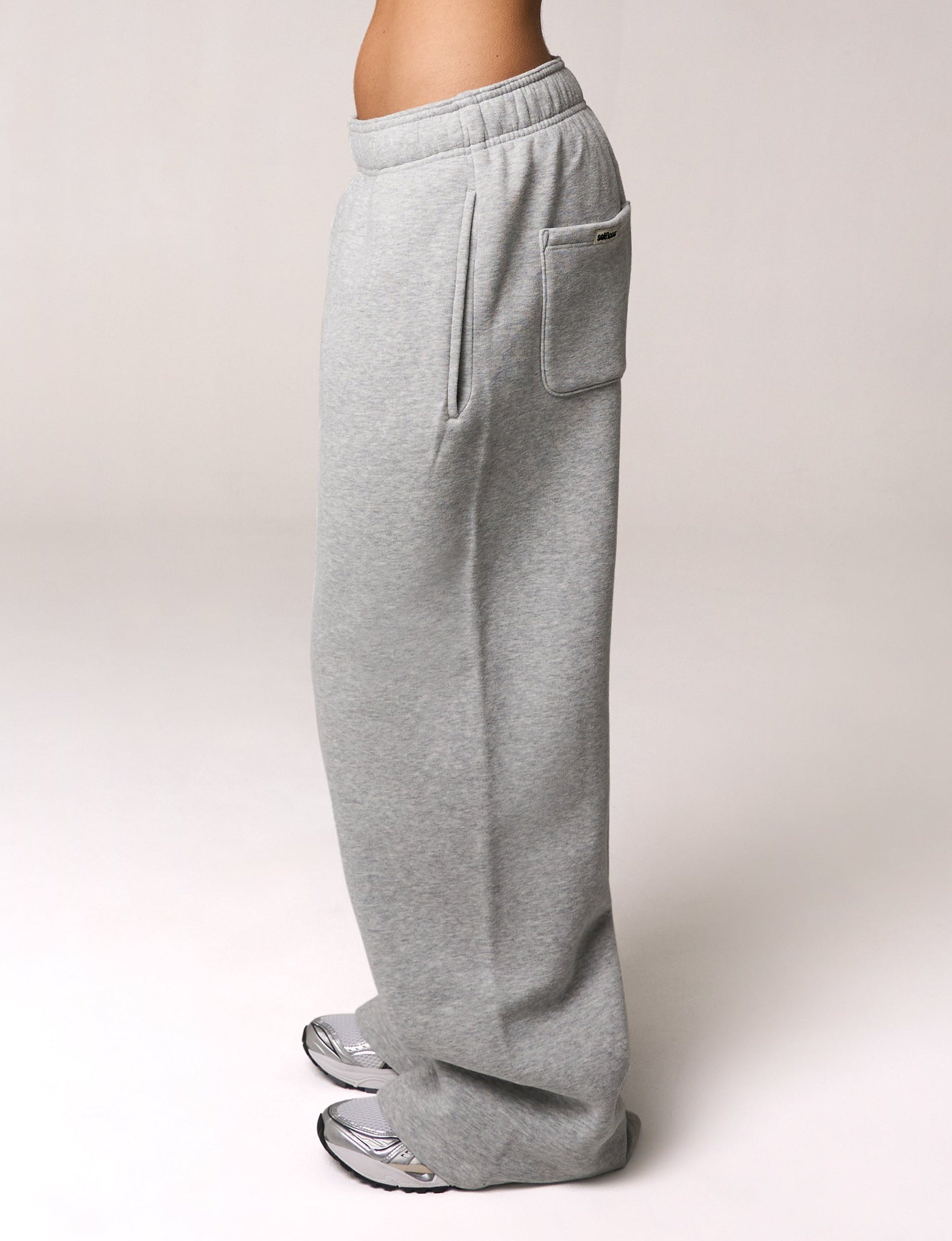 Wide Leg Joggers Solfleece® - Grey Marle