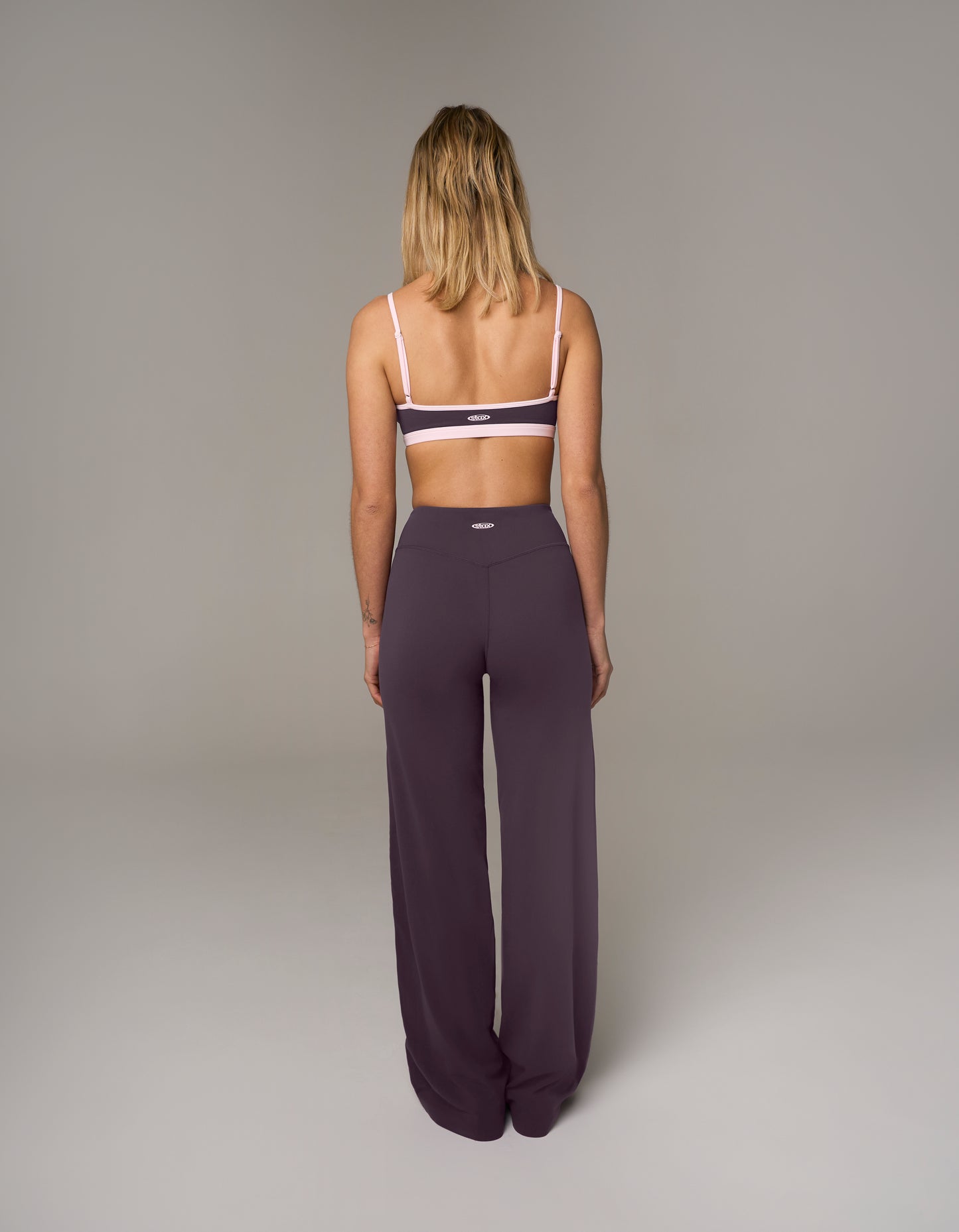 Warm-Up Wide Leg Pants NANDEX™ - Plum