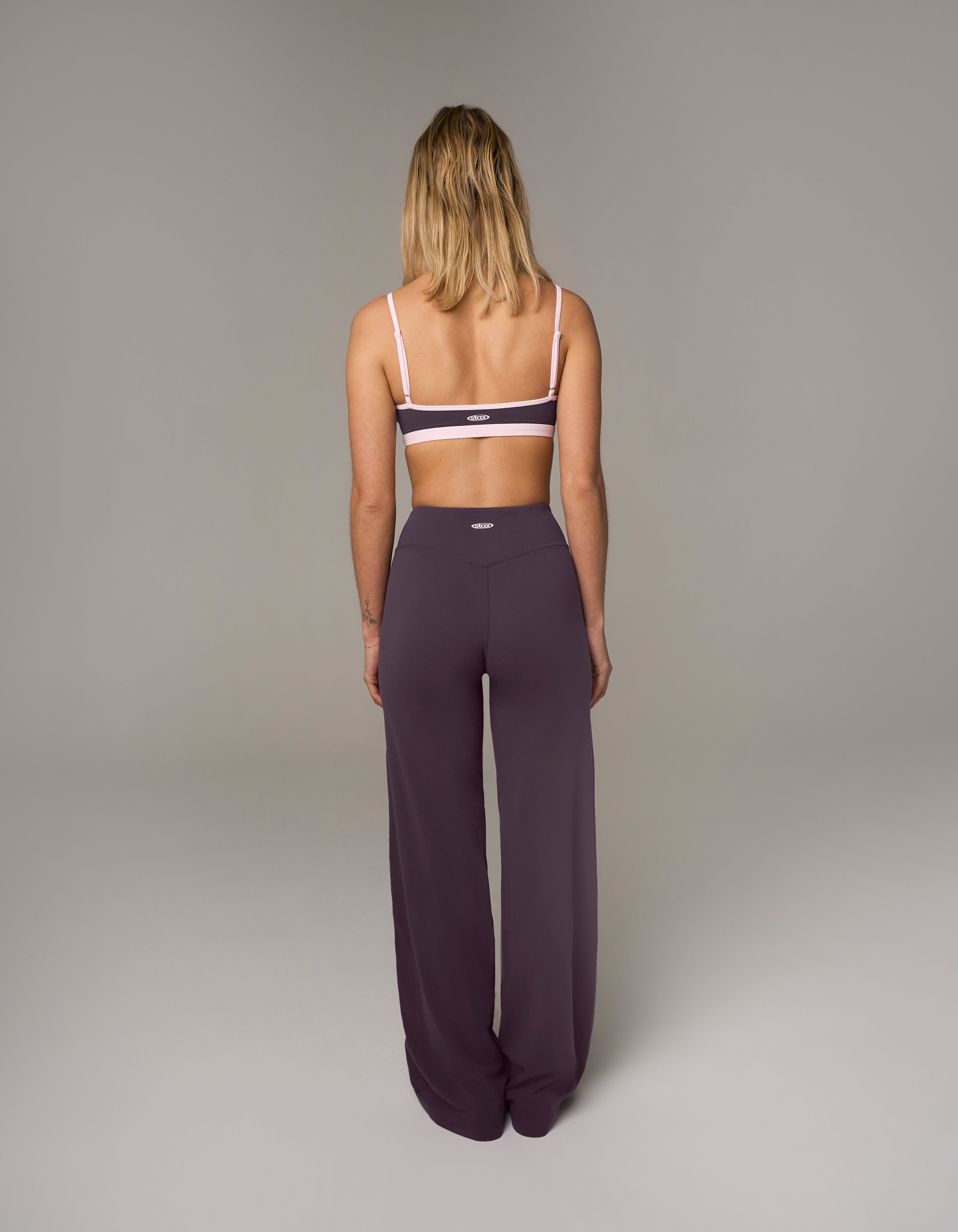 Warm-Up Wide Leg Pants NANDEX™ - Plum