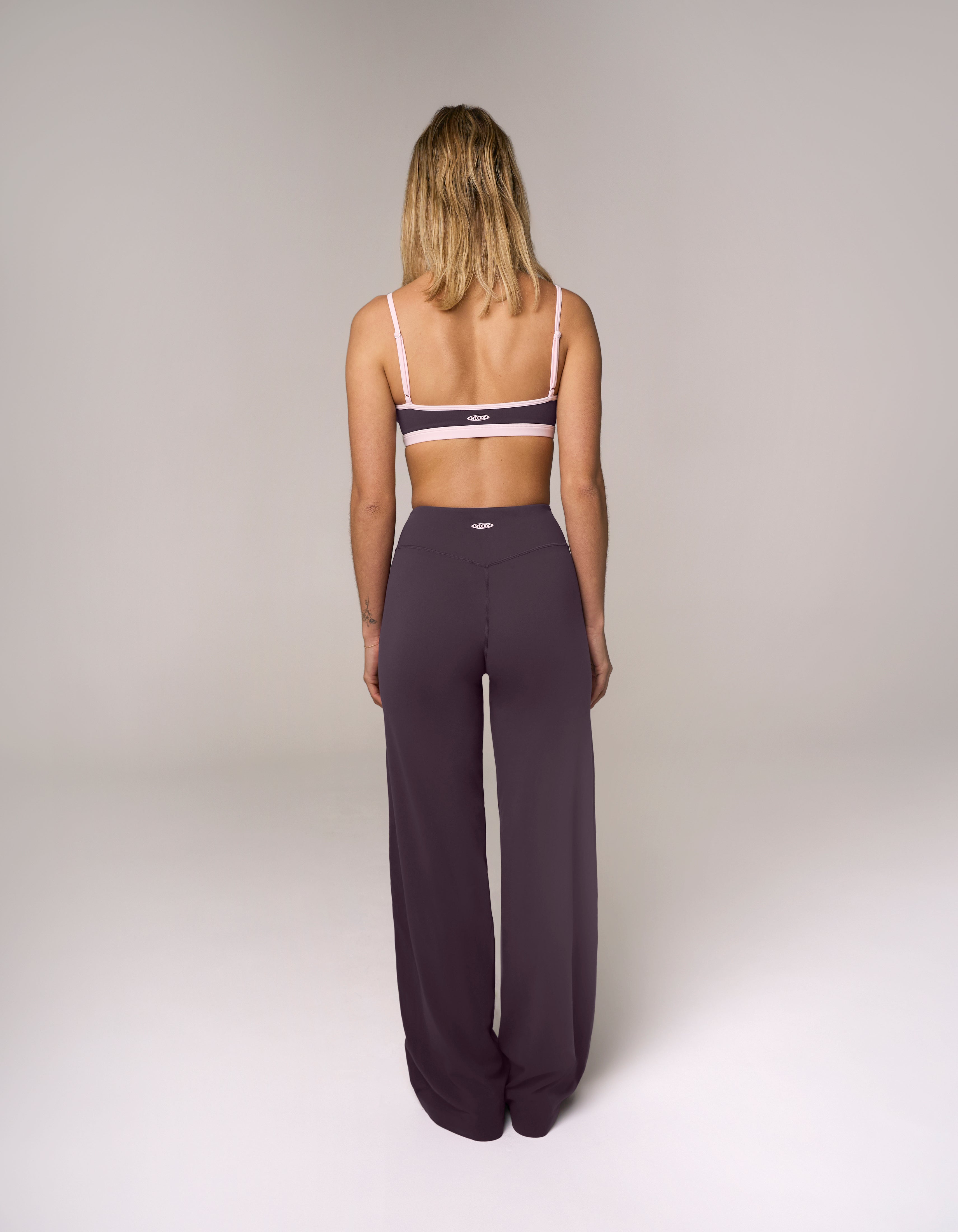 Warm-Up Wide Leg Pants NANDEX™ - Plum