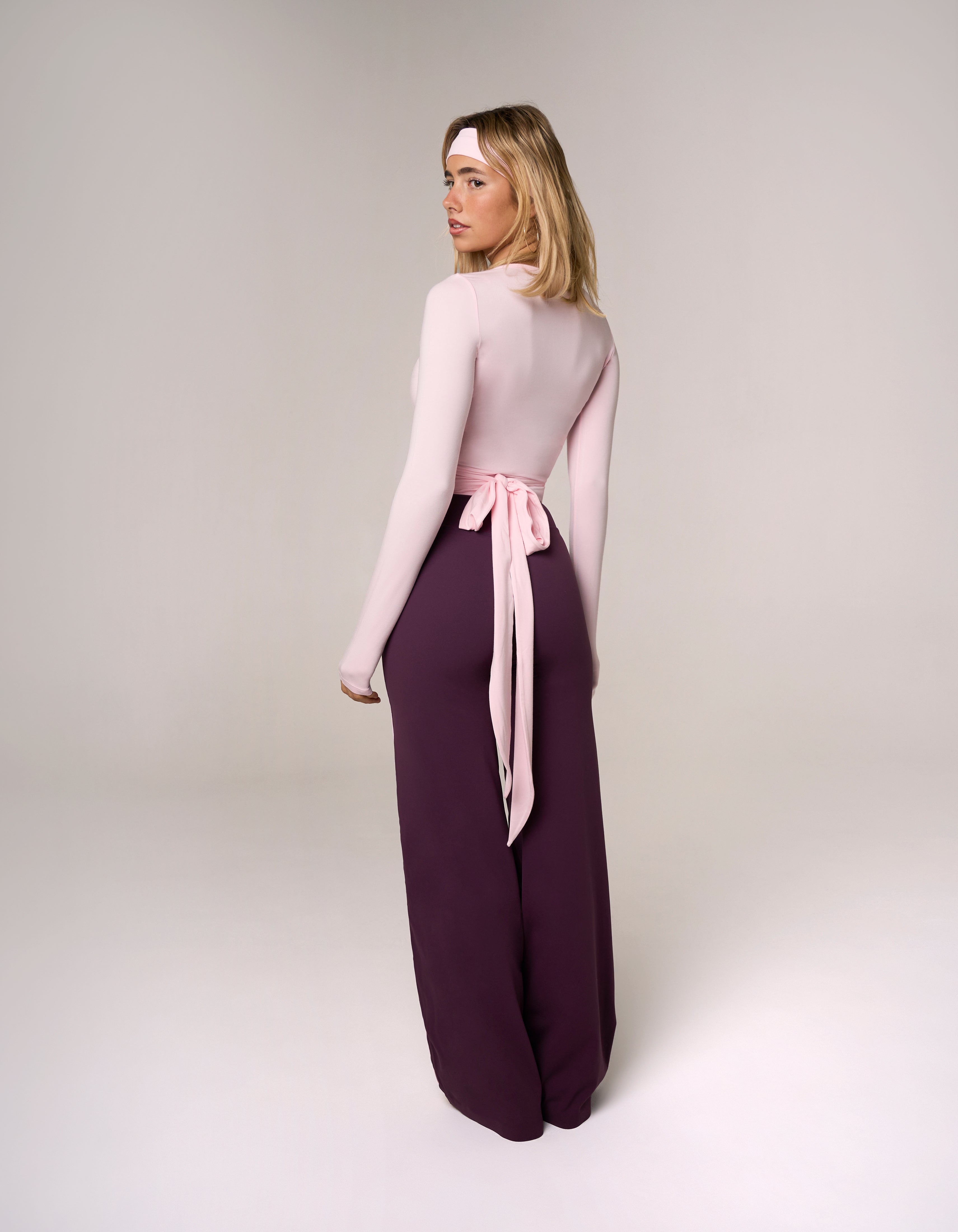 Pointe Wrap Top - Ribbon