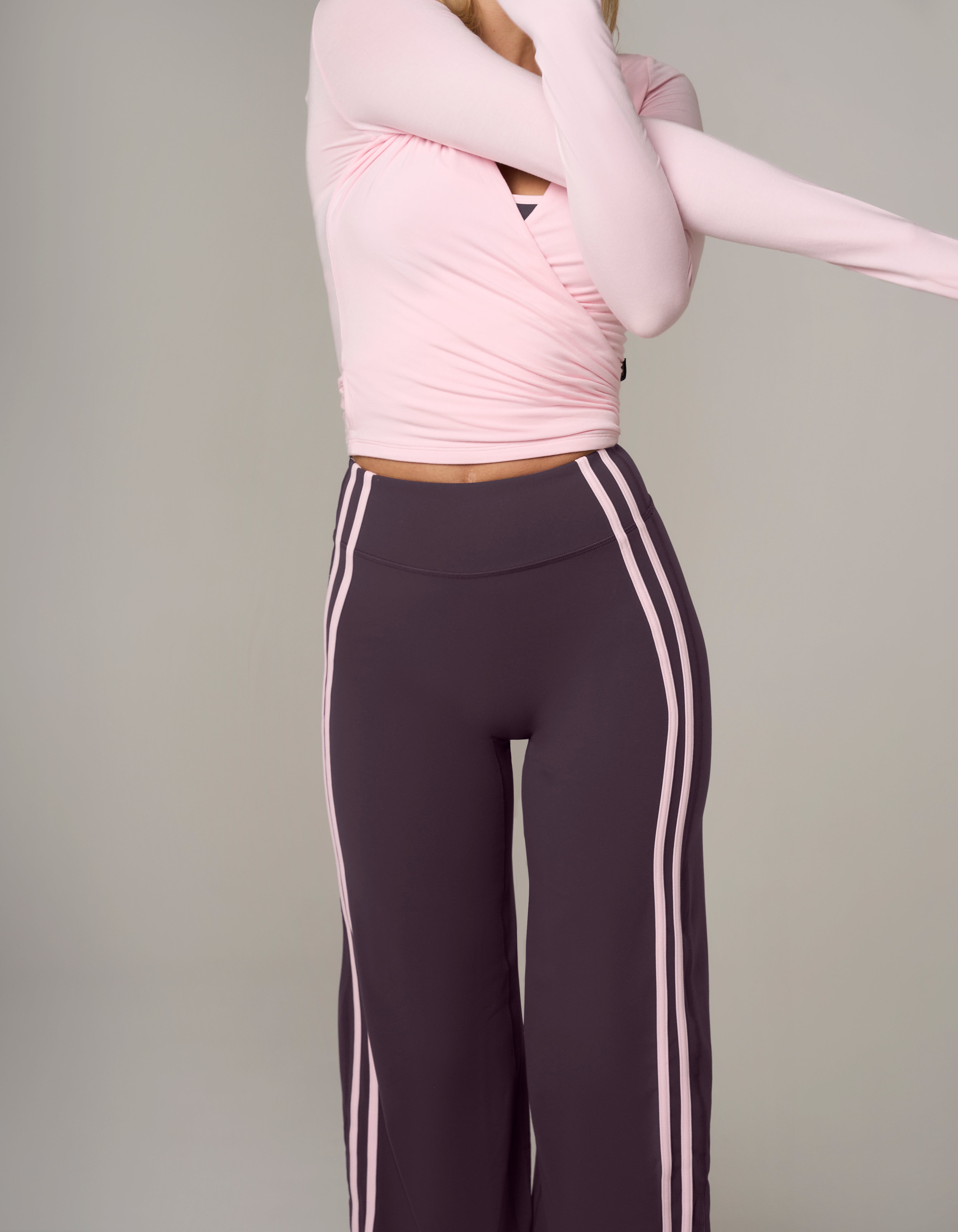 Warm-Up Wide Leg Pants NANDEX™ - Plum