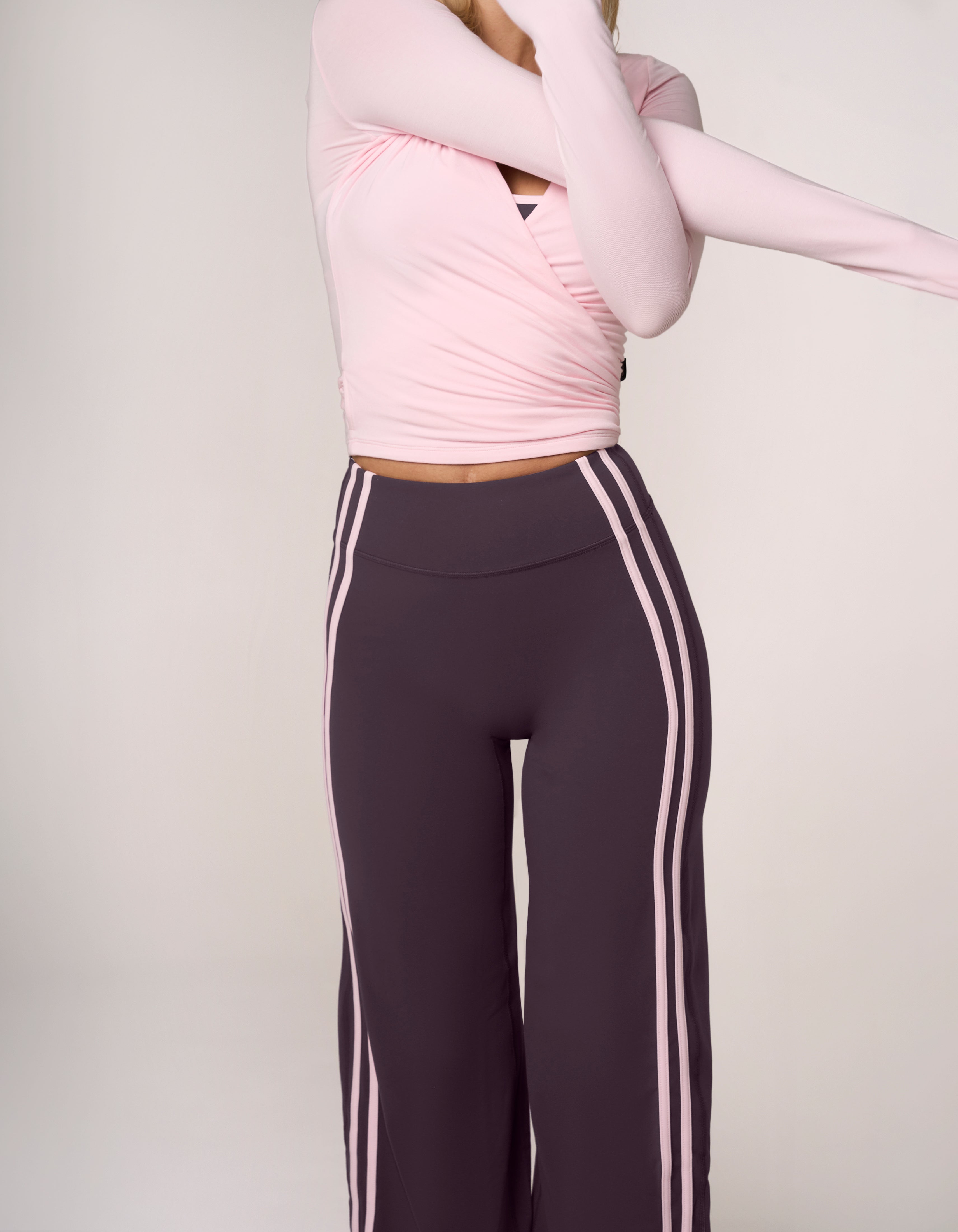 Warm-Up Wide Leg Pants NANDEX™ - Plum