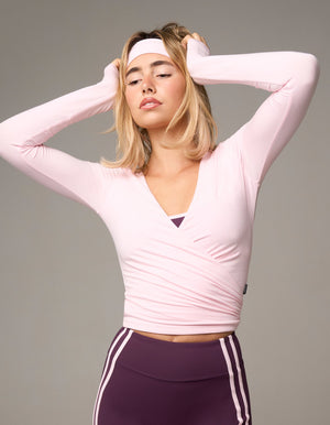 Pointe Wrap Top - Ribbon