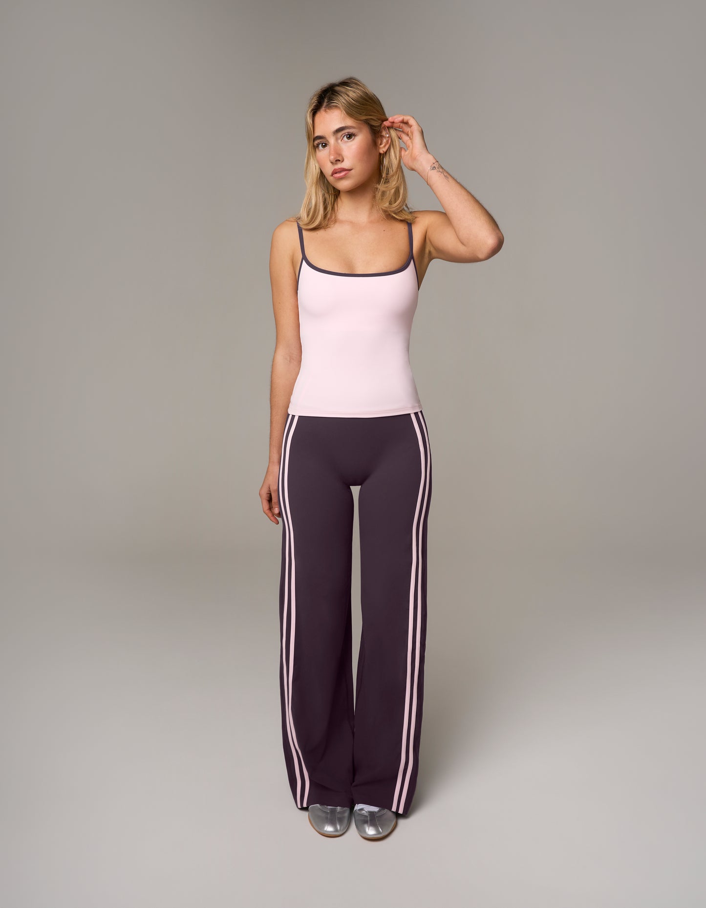 Warm-Up Wide Leg Pants NANDEX™ - Plum