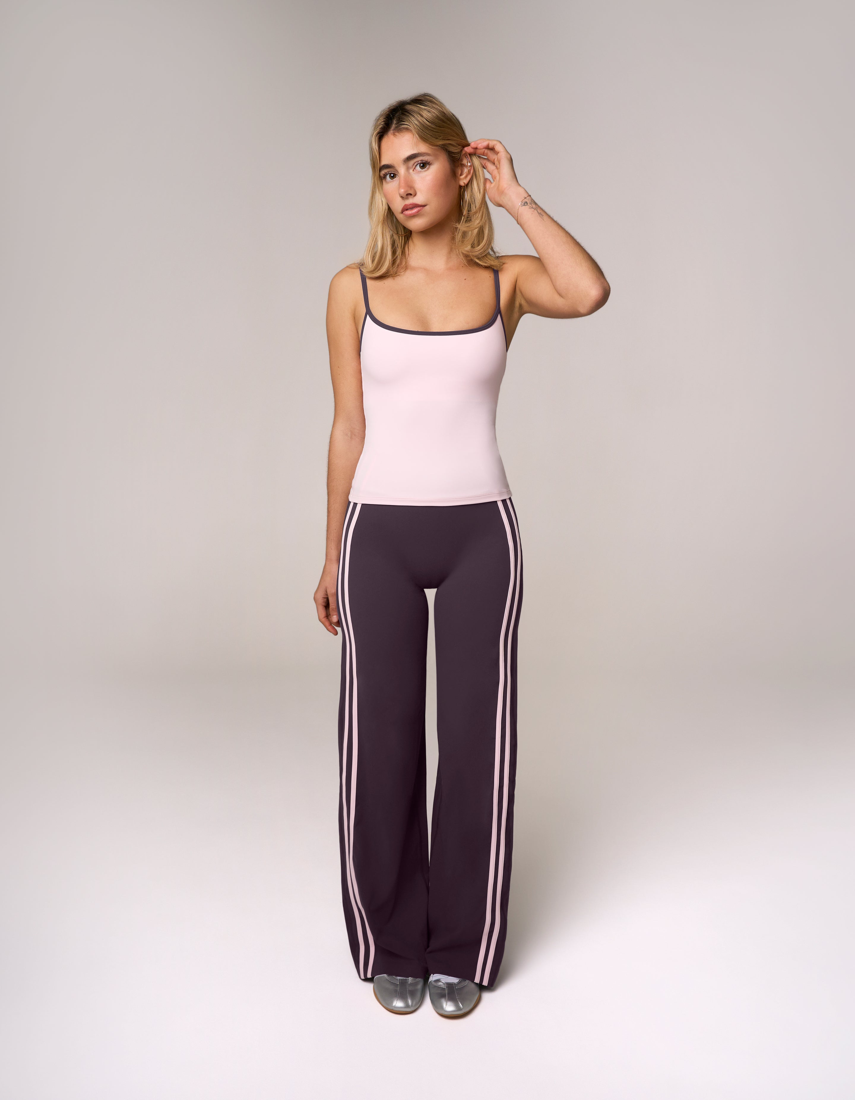 Warm-Up Wide Leg Pants NANDEX™ - Plum
