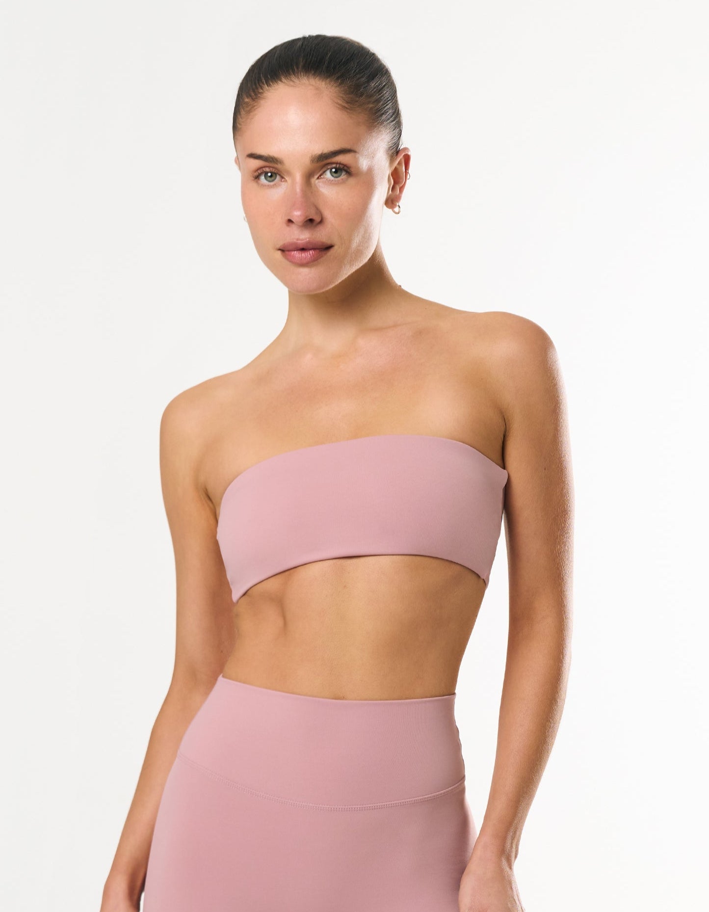 Bandeau Crop Airlyte - Dusty Pink