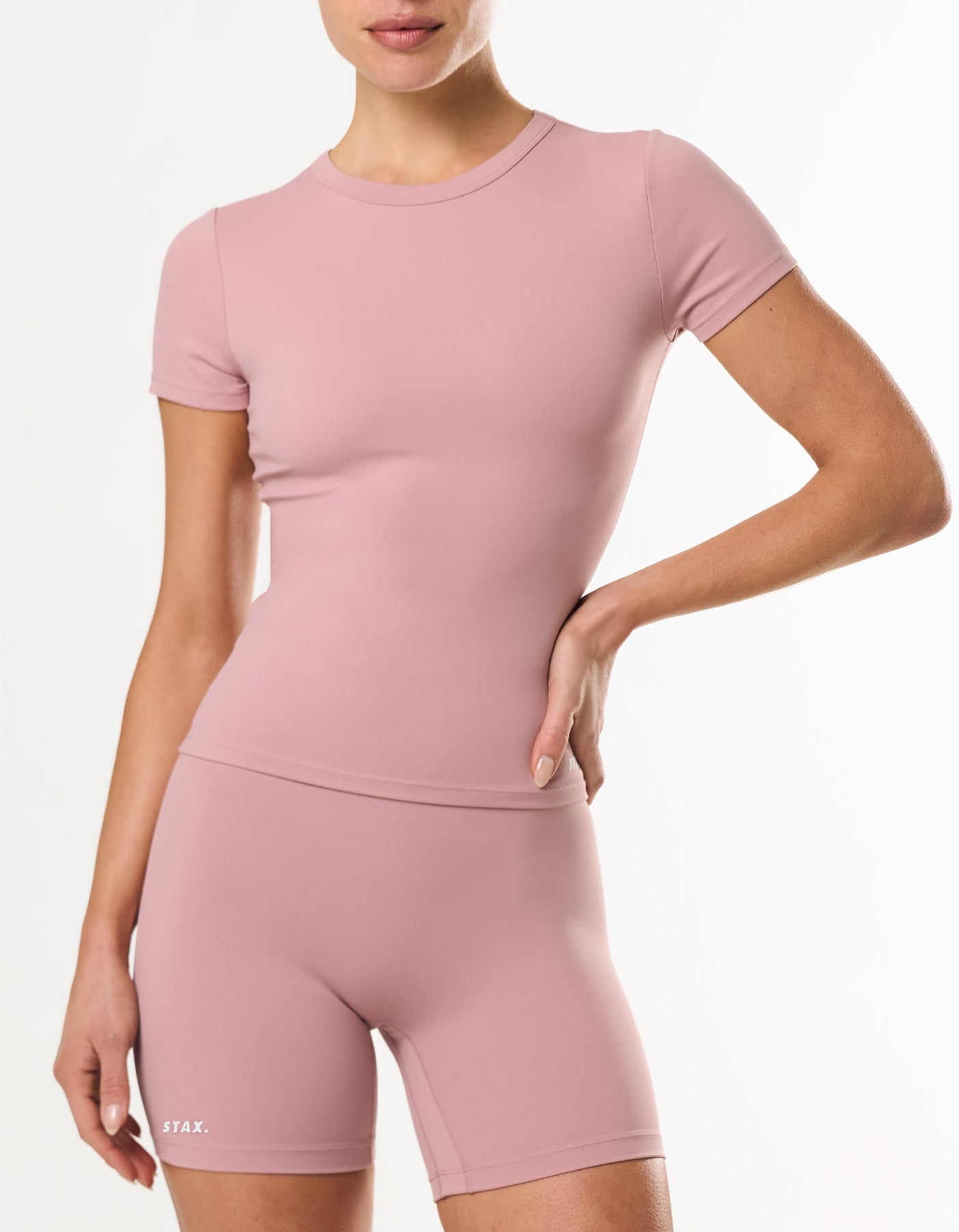 Fitted Tee Airlyte - Dusty Pink