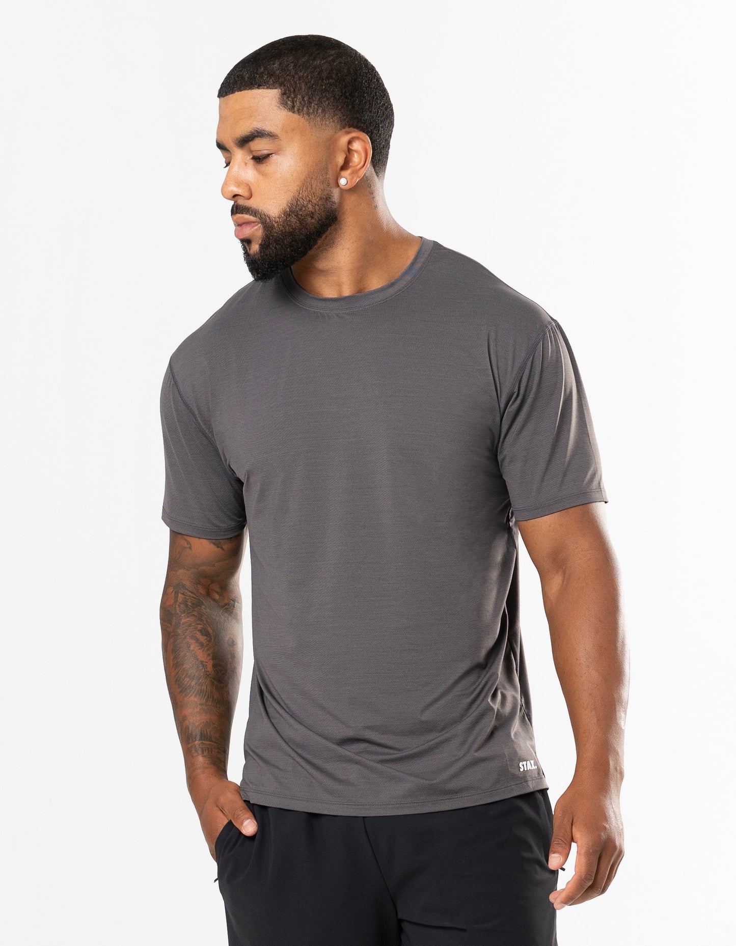 Est Active Tee - Steel