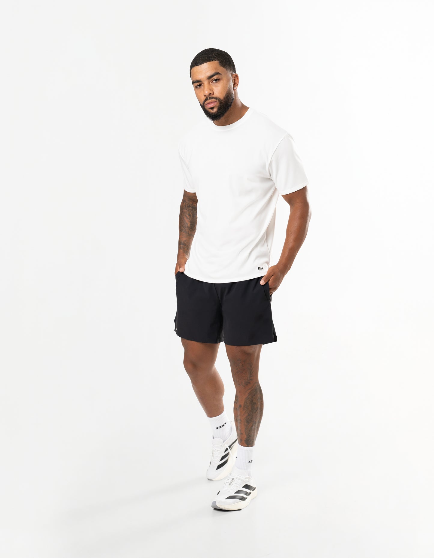 Motion Panel Tee - White