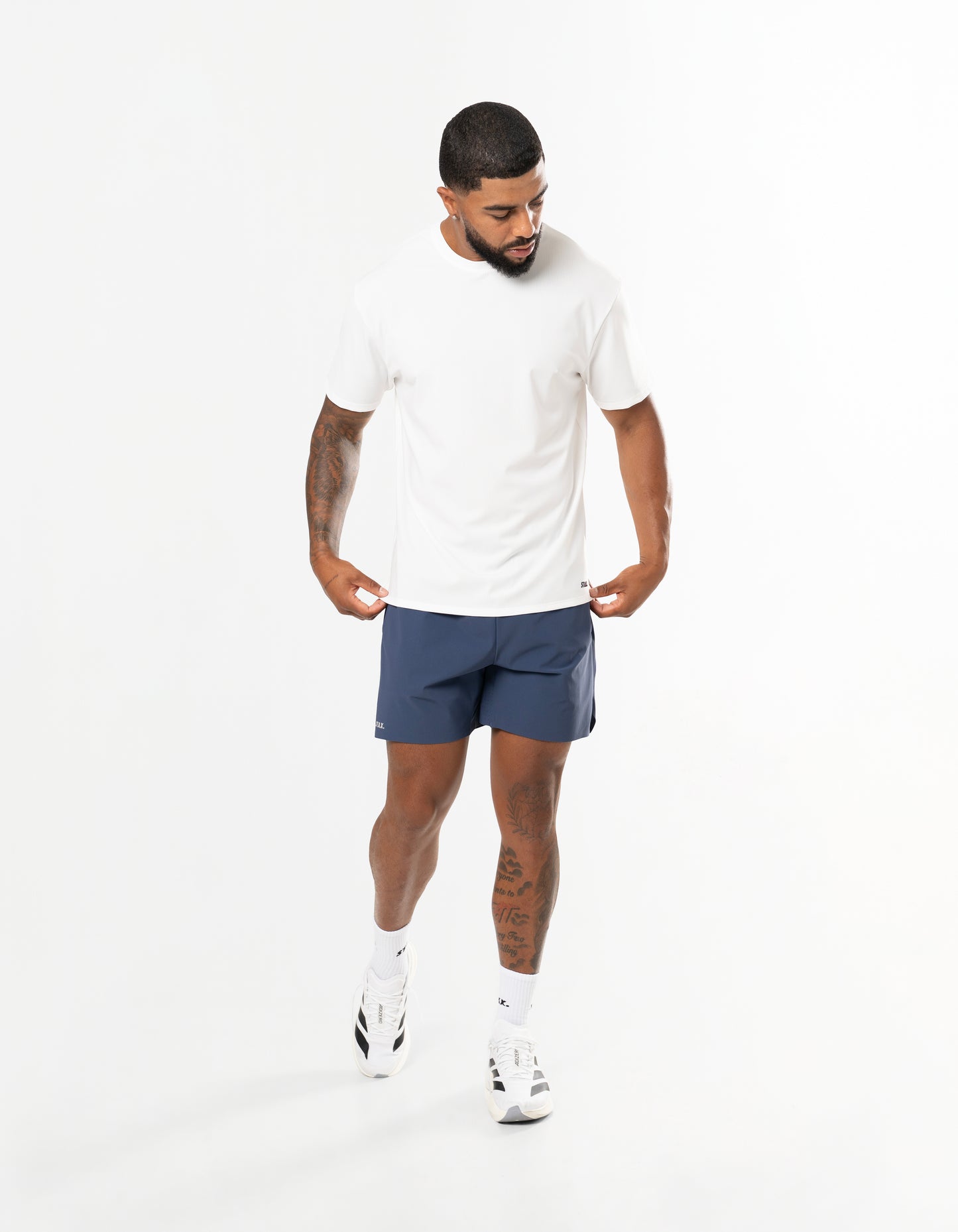 Motion Panel Tee - White