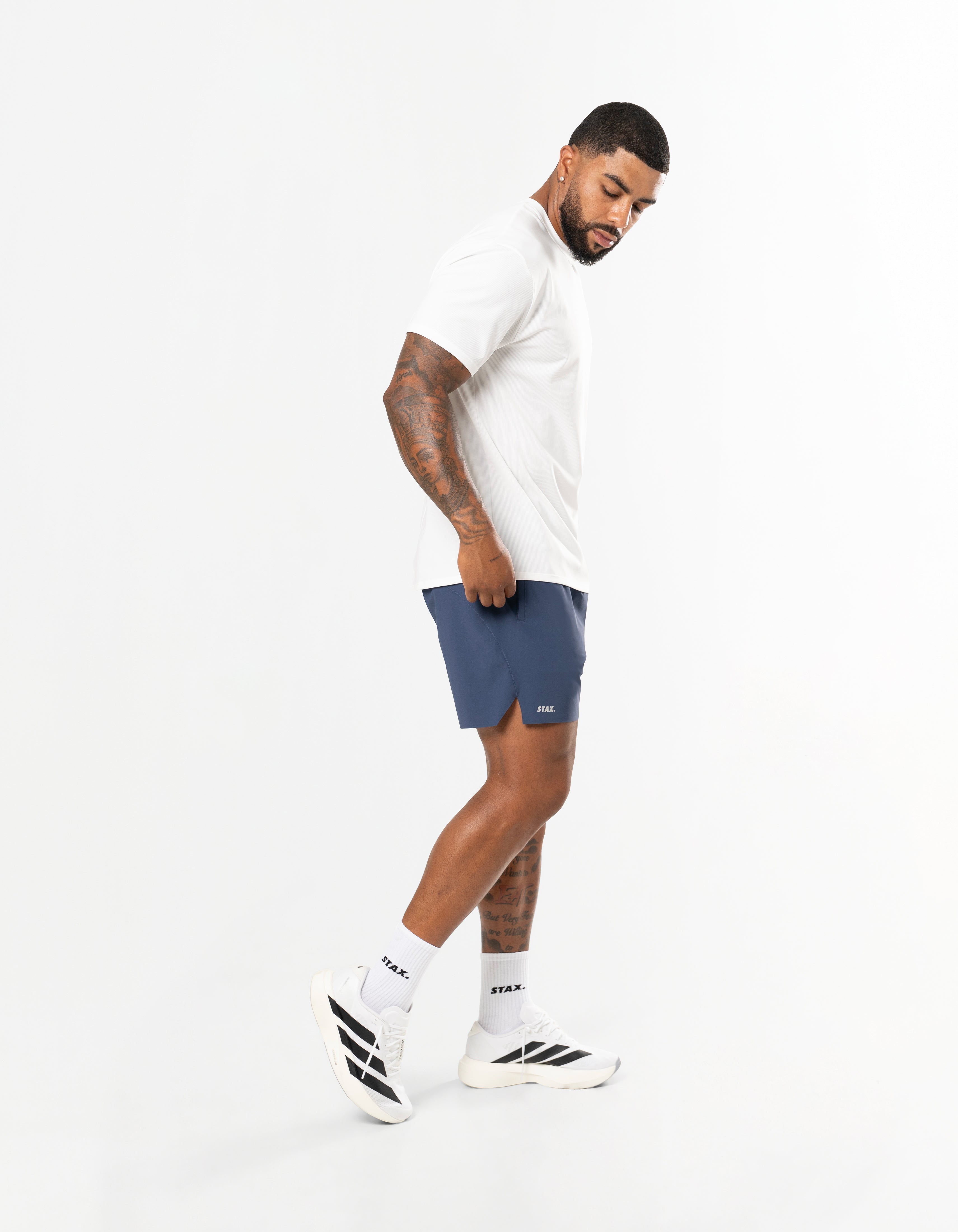 Motion Panel Tee - White