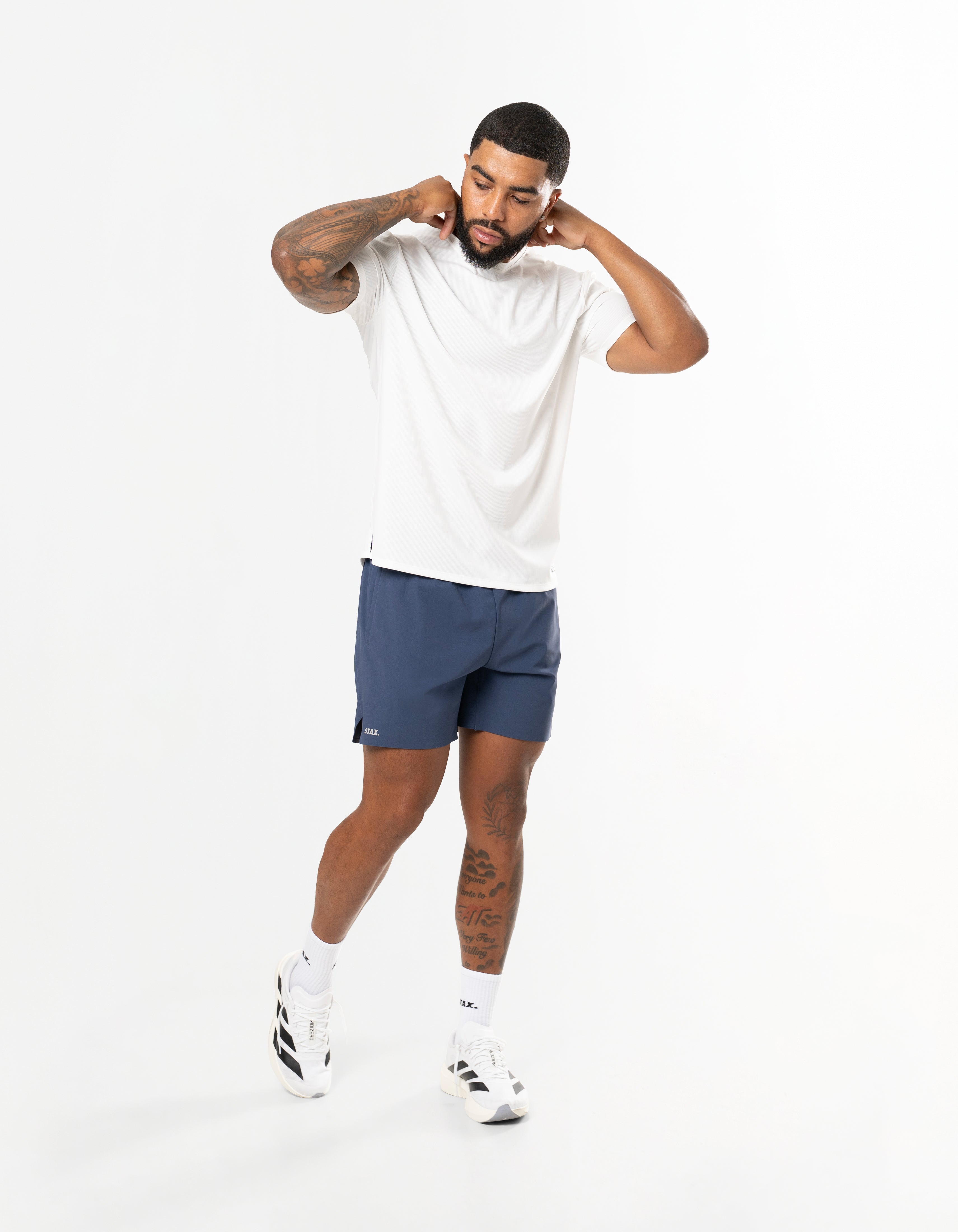 Motion Panel Tee - White