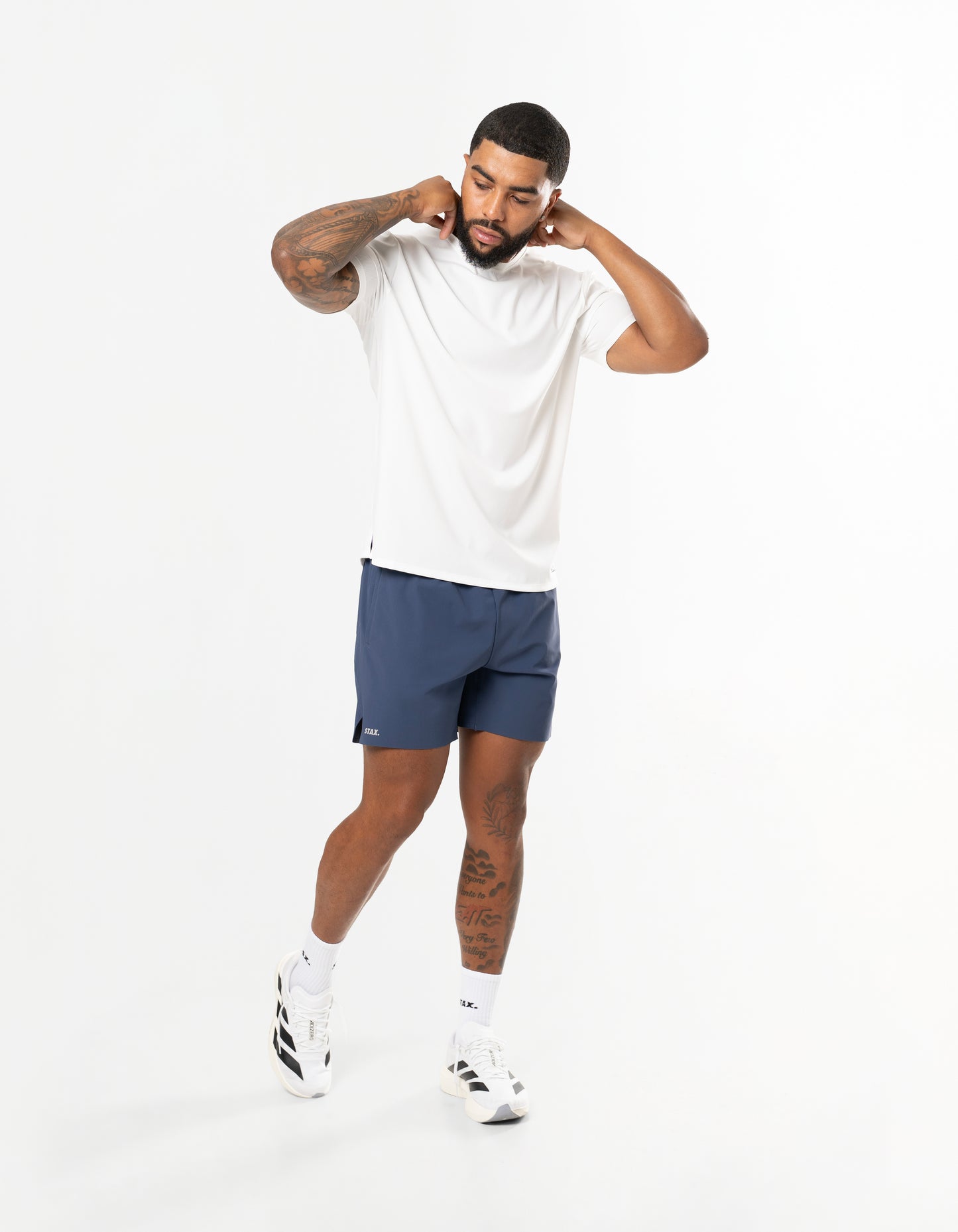 Motion Panel Tee - White