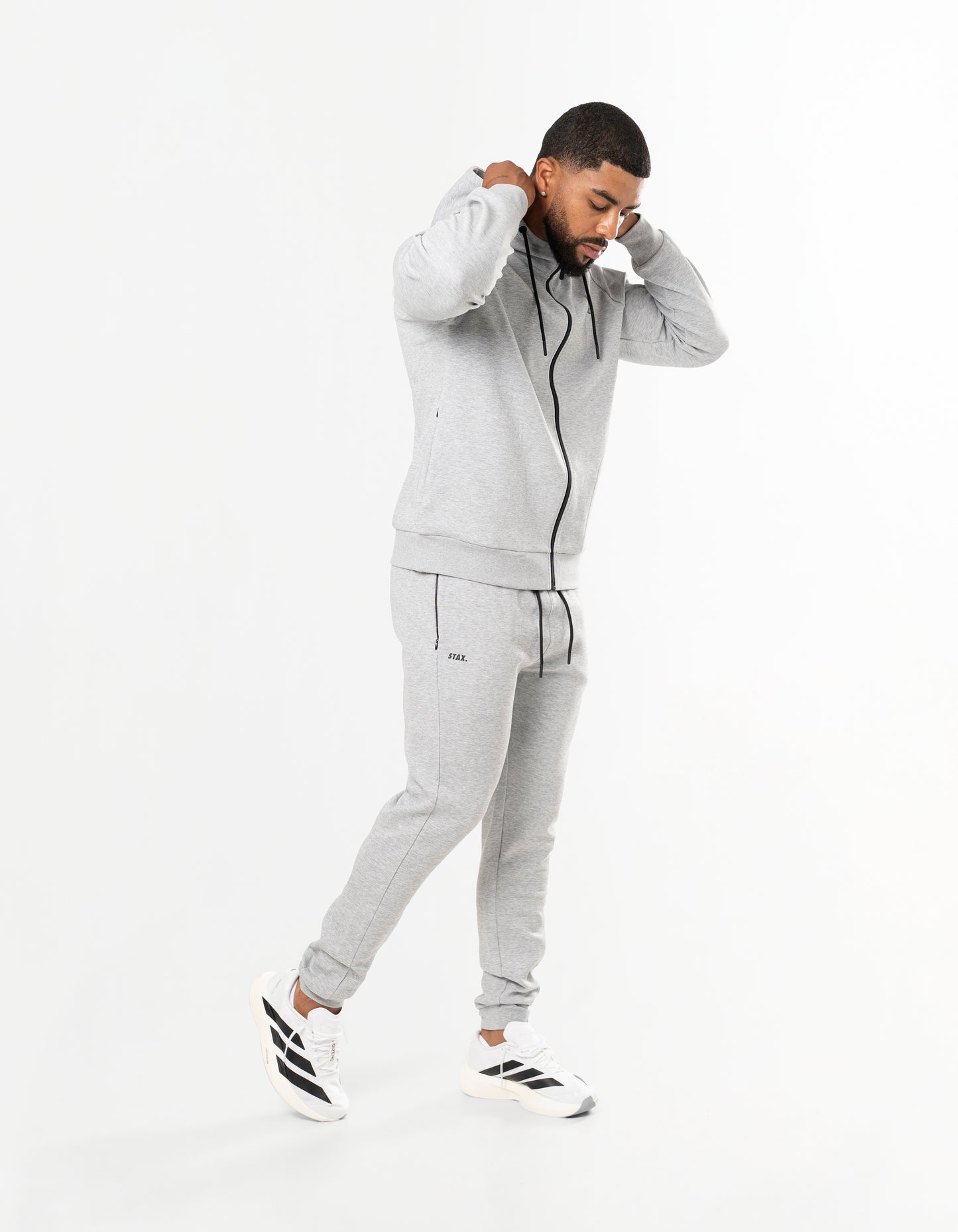 Tec Hoodie - Grey Marle