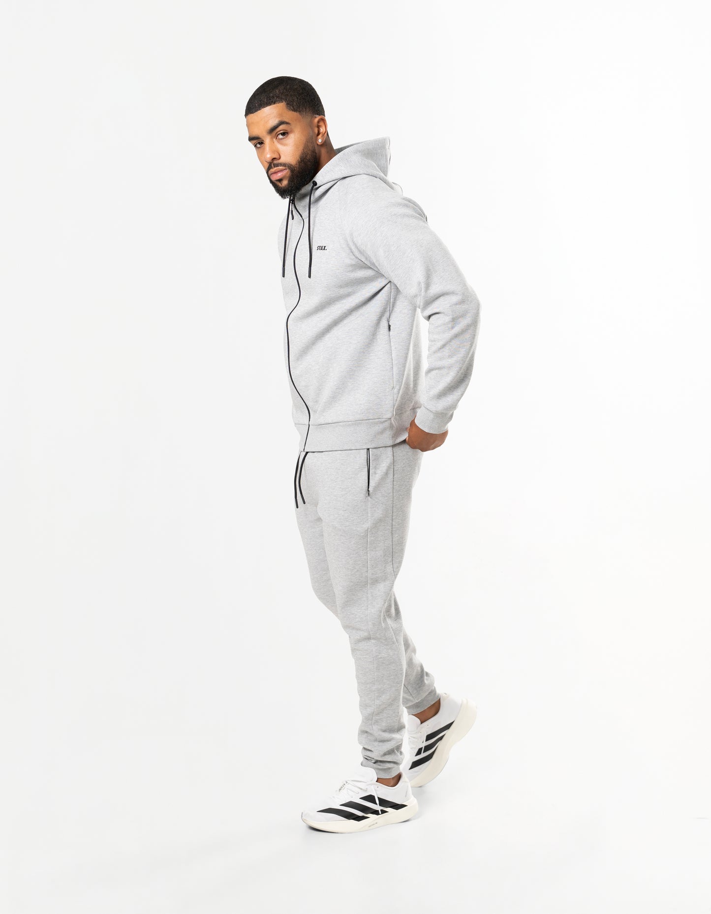 Tec Hoodie - Grey Marle