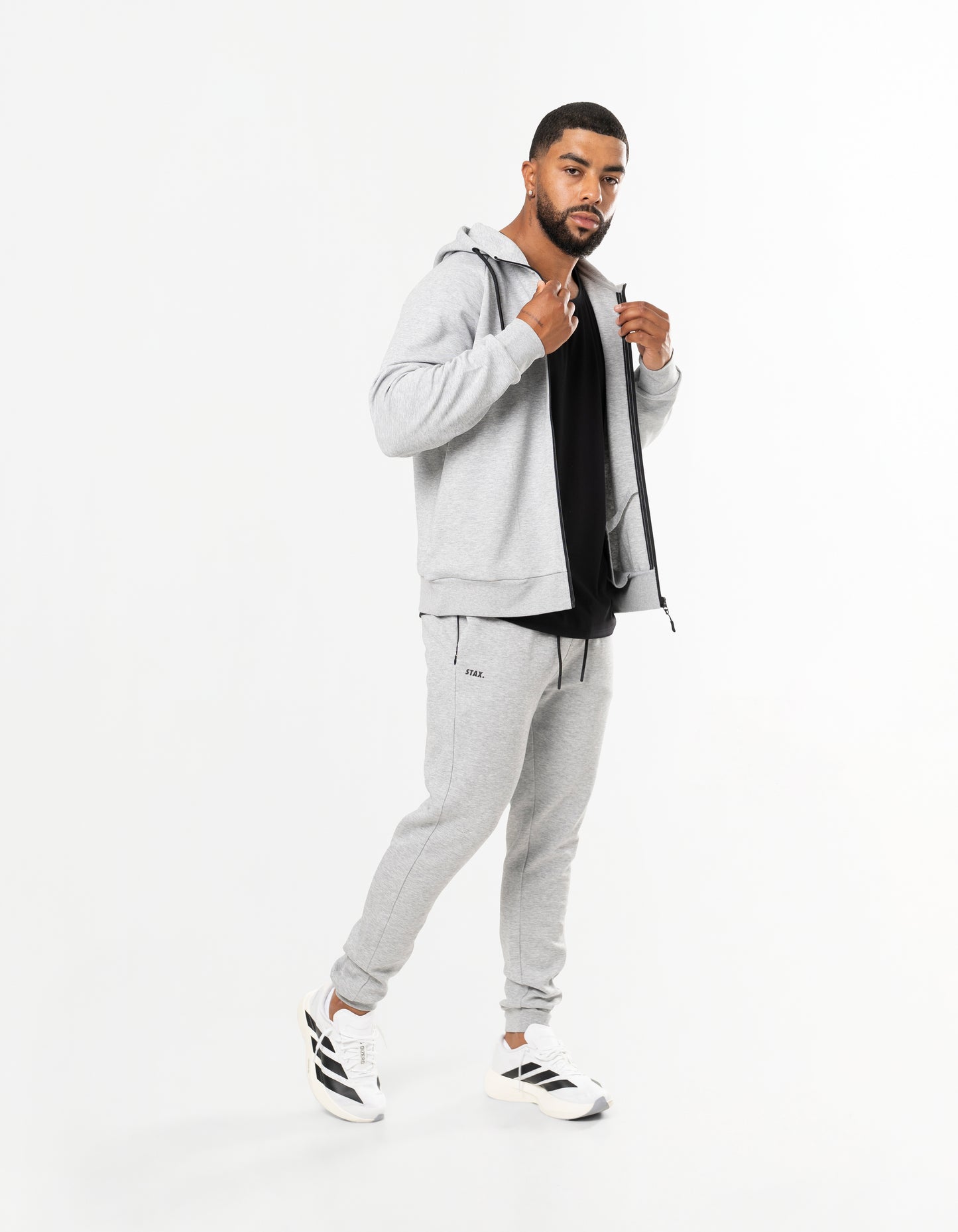 Tec Hoodie - Grey Marle