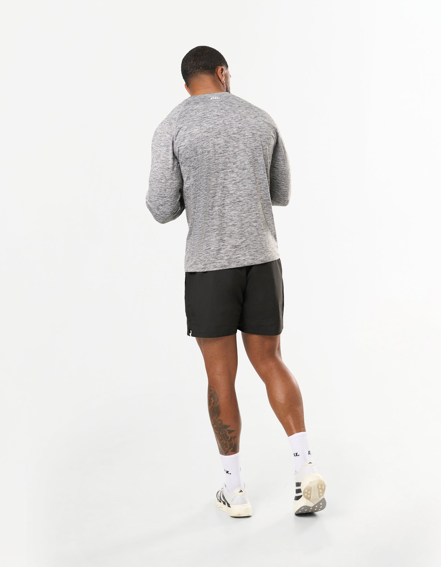 Rgn Active Long Sleeve - Dark Grey Marle