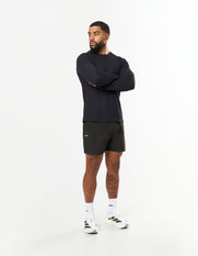 Conqr Waffle Long Sleeve - Black
